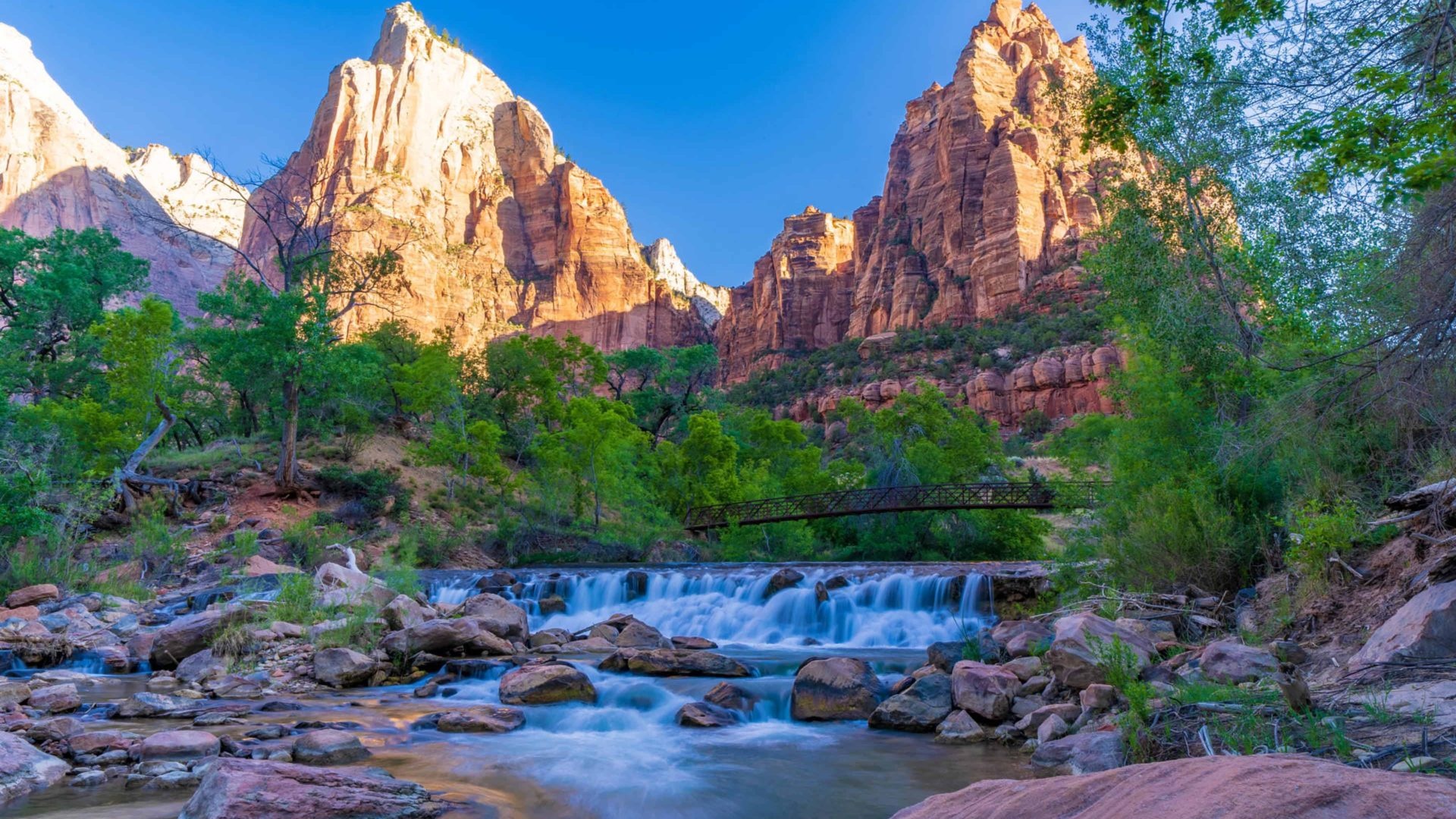 Zion National Park, Springdale USA, Landscape Photos, KDE Store, 1920x1080 Full HD Desktop