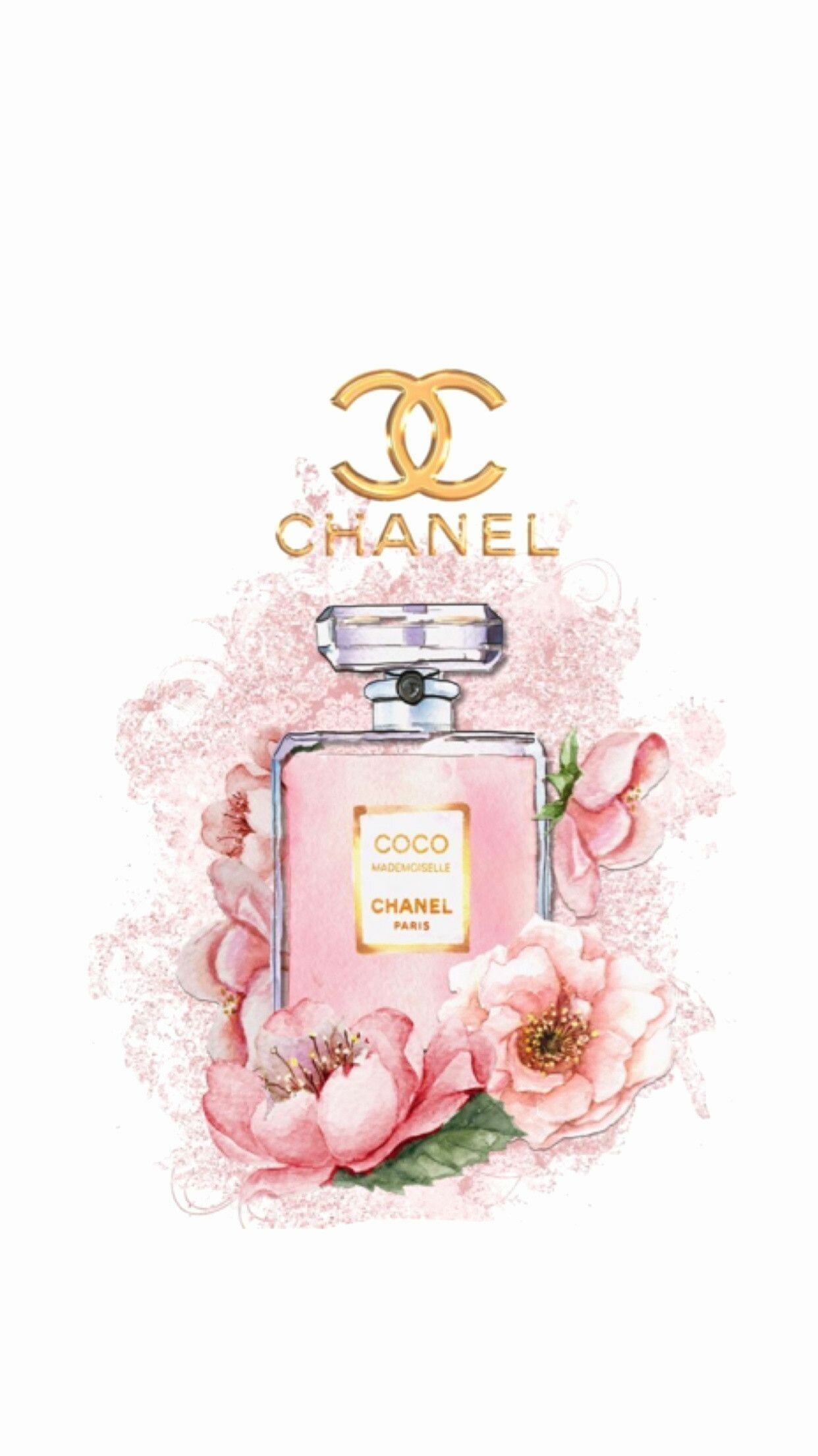 Pink Coco Chanel, Elegant wallpapers, Refined backgrounds, Classic fashion, 1250x2210 HD Phone