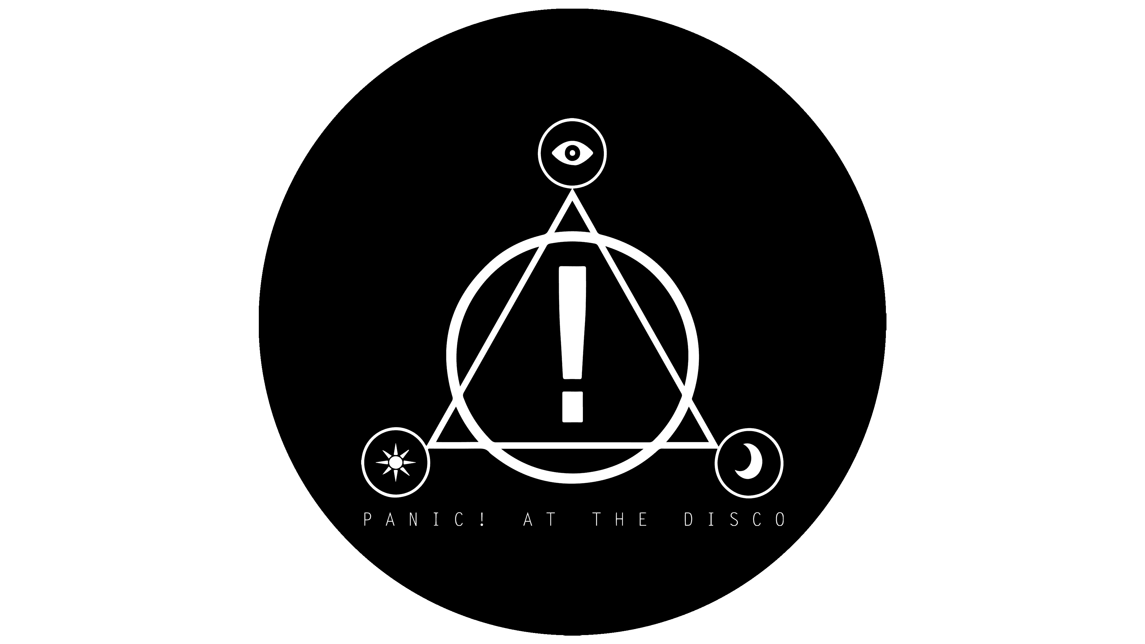 Panic! at the Disco, Iconic logo, Symbolic meaning, Brand history, 3840x2160 4K Desktop