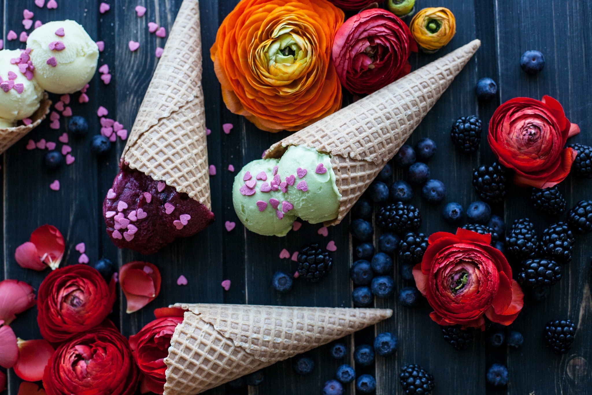 Ice Cream HD Wallpaper 2050x1370