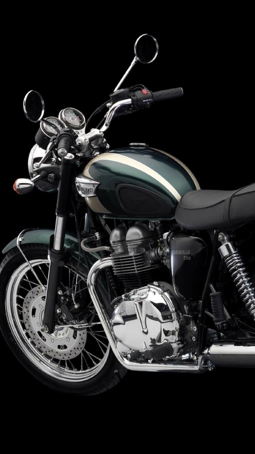 Classic Triumph Bonneville, Wallpapers collection, Aesthetically pleasing, Surrounded by beauty, 1080x1920 Full HD Phone