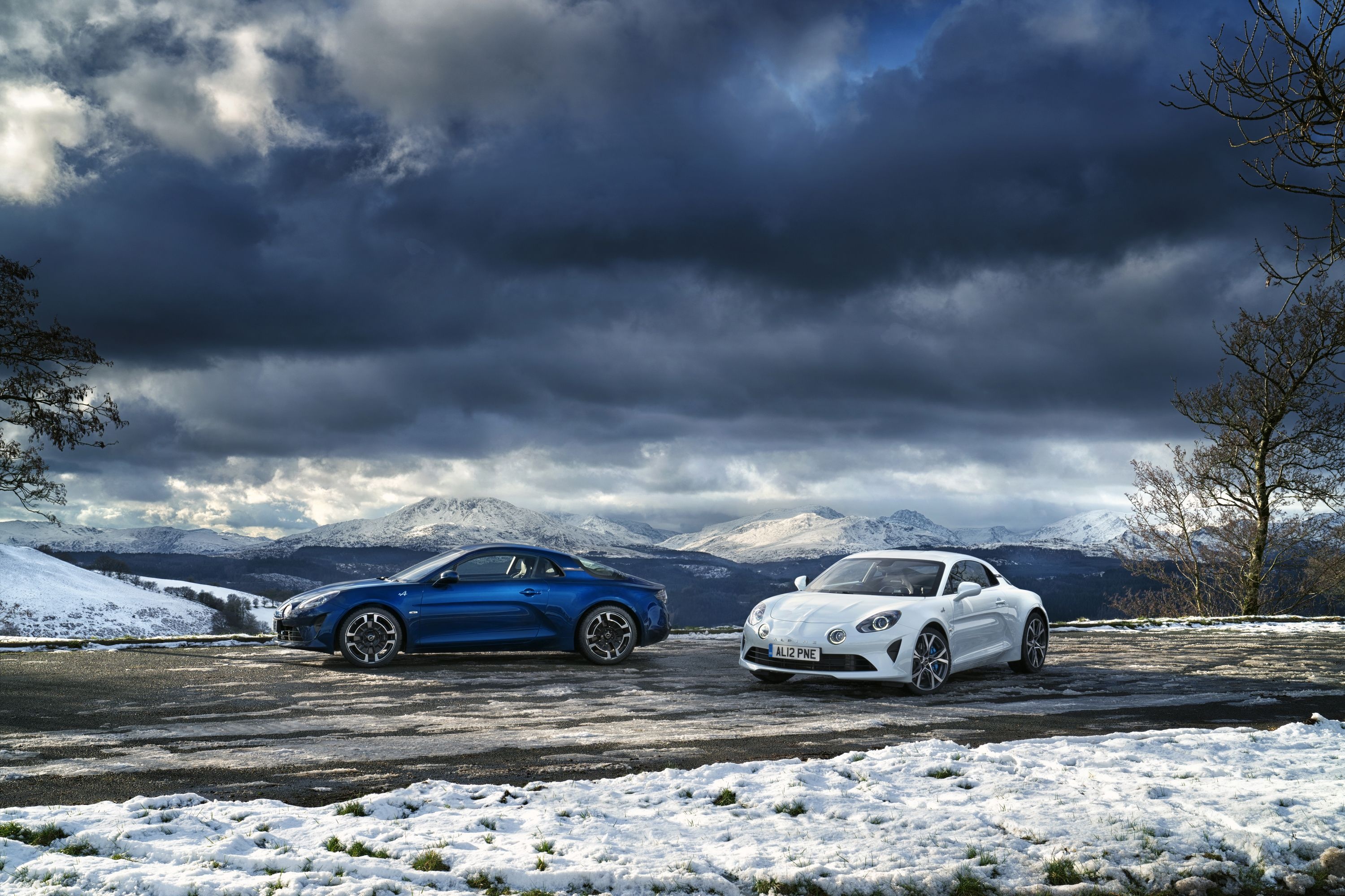 Alpine A110, Sports Car, Renault, Automobile, Racing, 3000x2000 HD Desktop