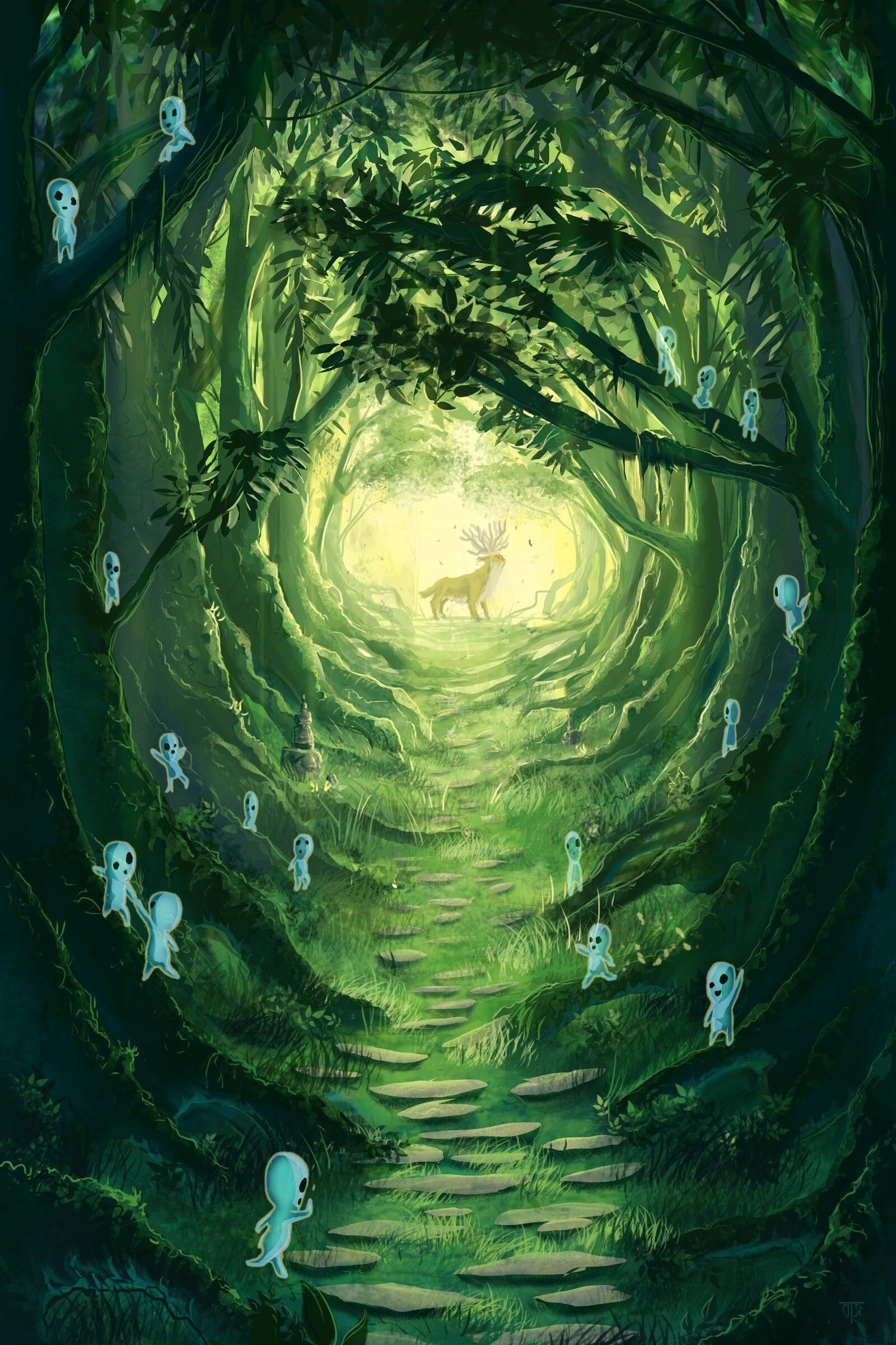 Studio Ghibli, Wallpaper, 1600x2400 HD Phone