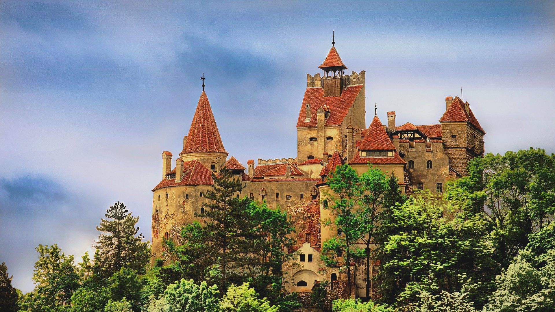 Bran Castle, Romania, Dracula Castle, History, 1920x1080 Full HD Desktop