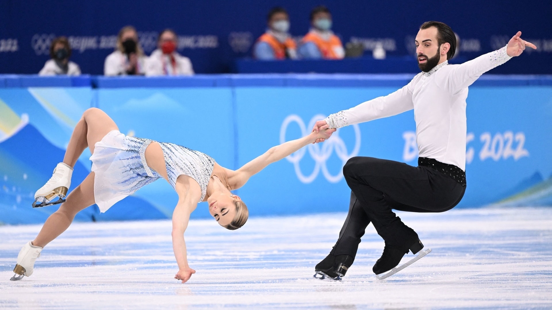 Figure Skating, 2022 Olympics, Over, 1920x1080 Full HD Desktop