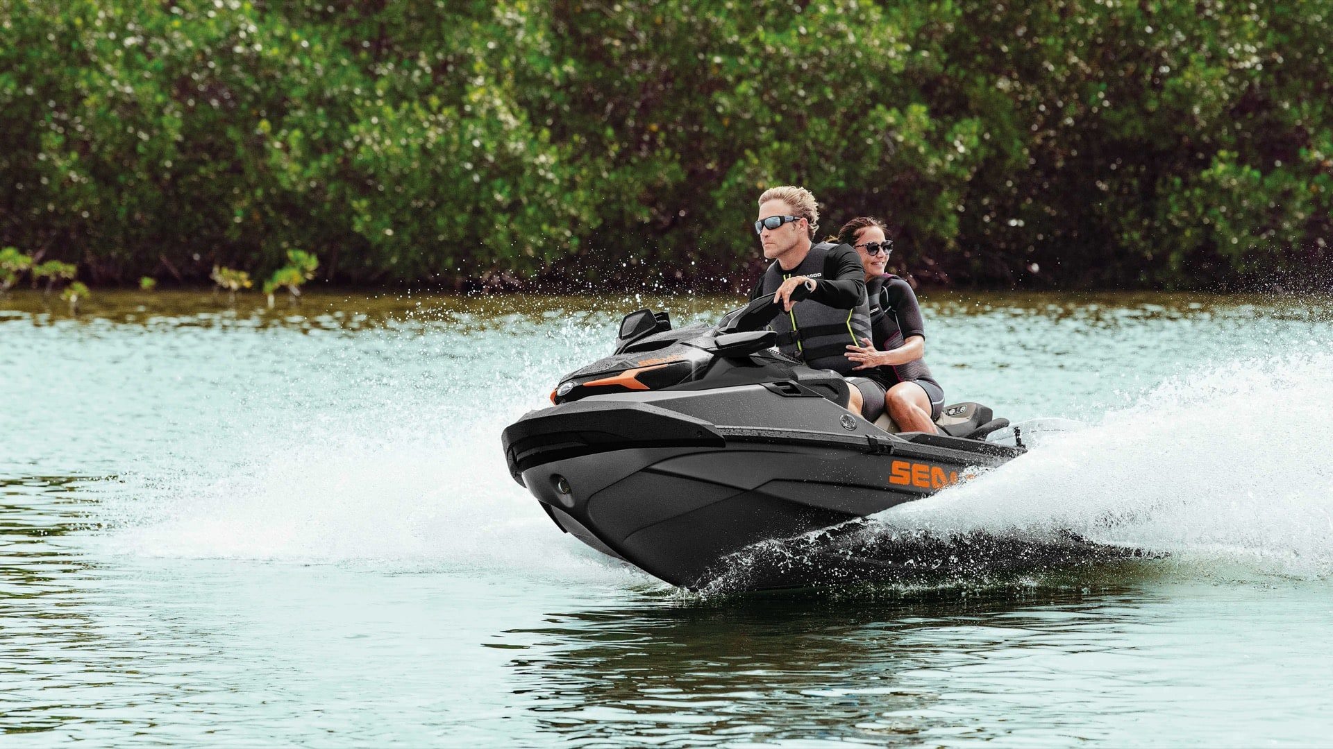 Sea-Doo jet skis, Jetboote variety, New or used, Boating excitement, 1920x1080 Full HD Desktop