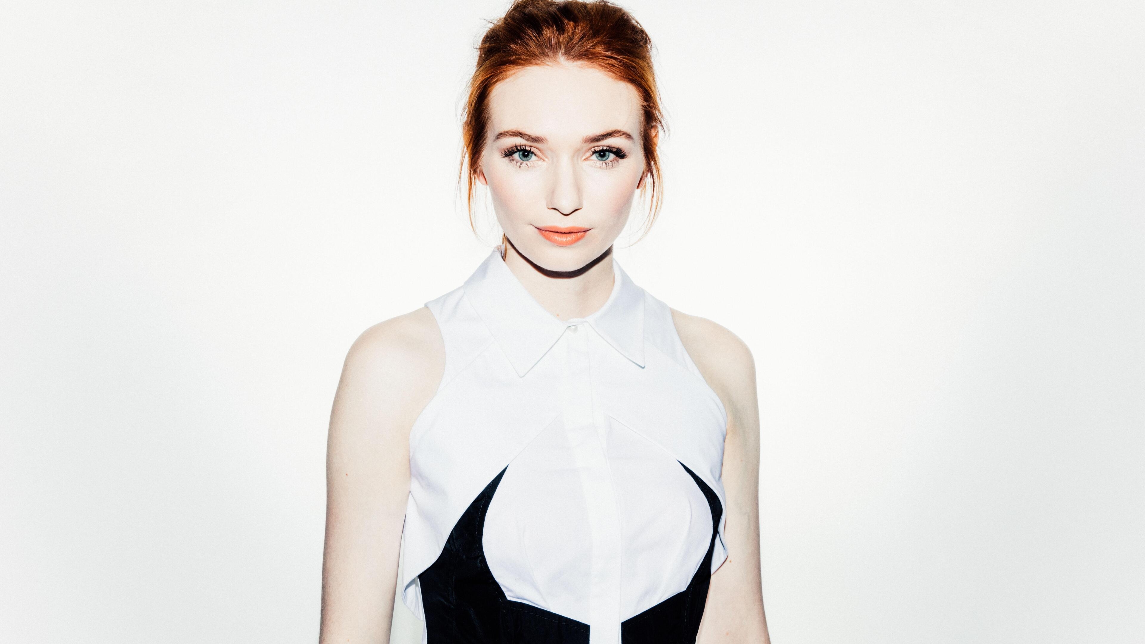 Eleanor Tomlinson movies, 8K wallpapers, Beautiful redhead, Stunning actress, 3840x2160 4K Desktop