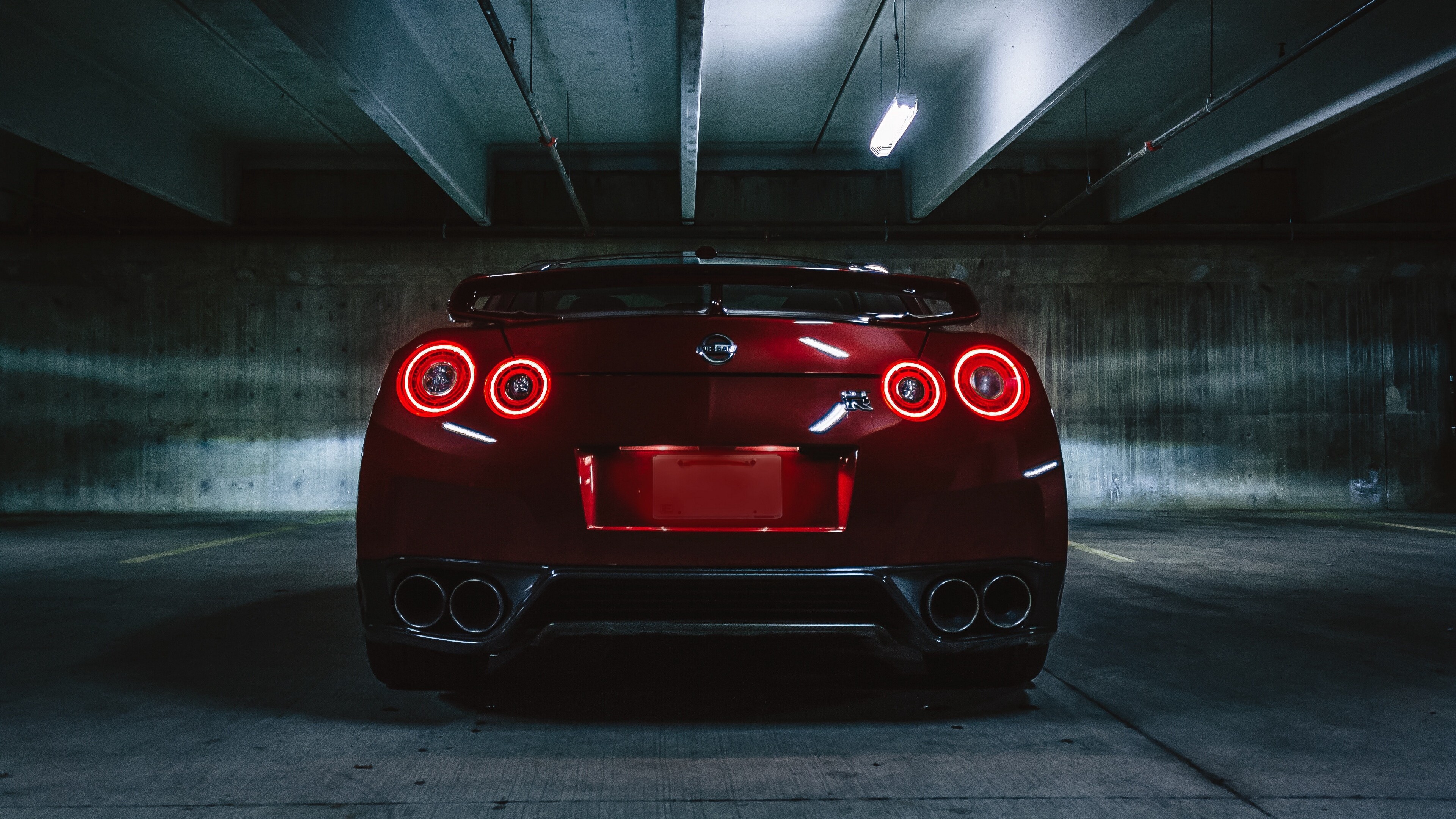 Nissan GTR Red 2017, 4K beauty, Wallpaper treasure, Stylish and powerful, 3840x2160 4K Desktop