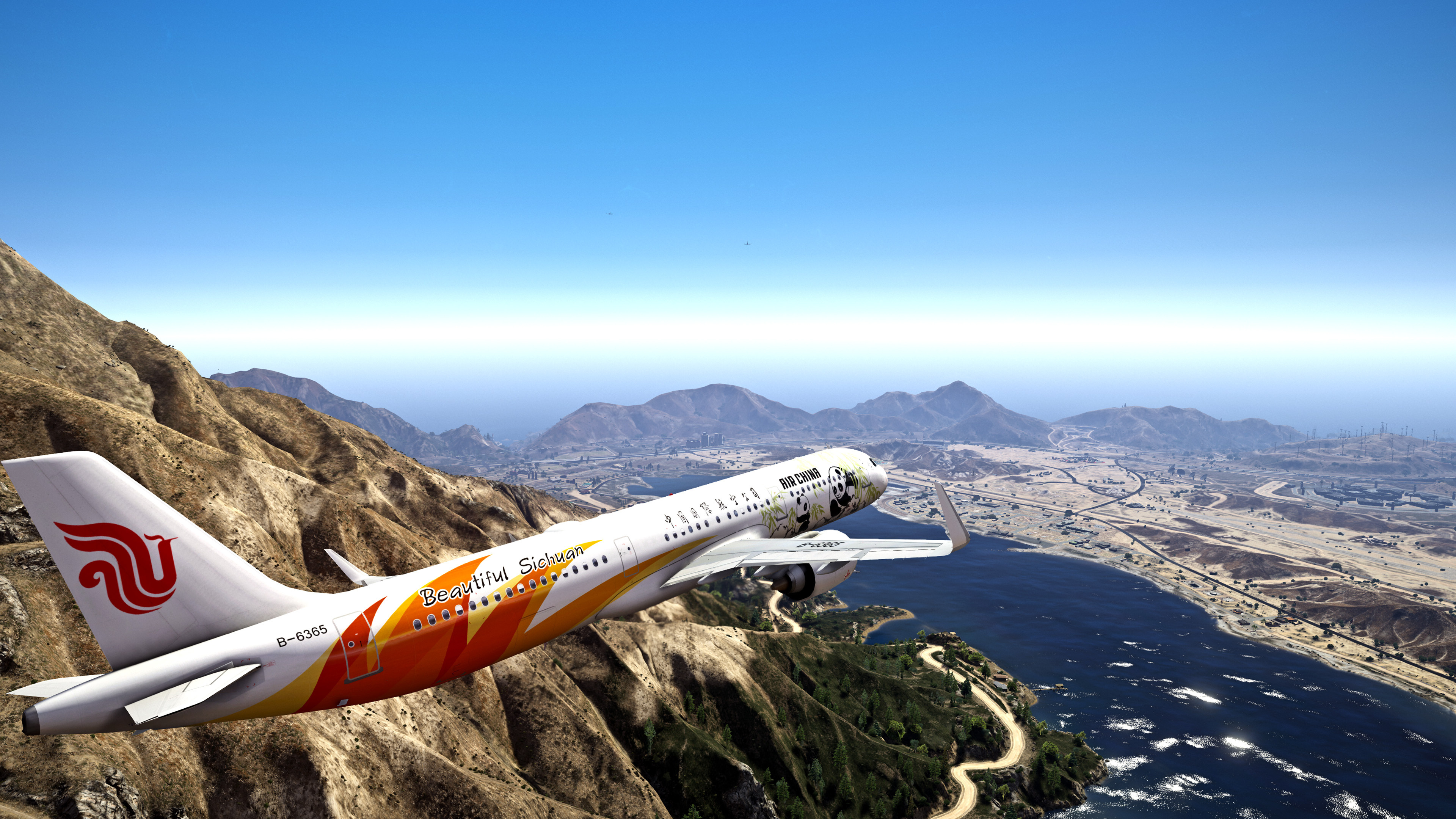 Air China, Airbus A321neo, Livery pack, Travels, 3840x2160 4K Desktop