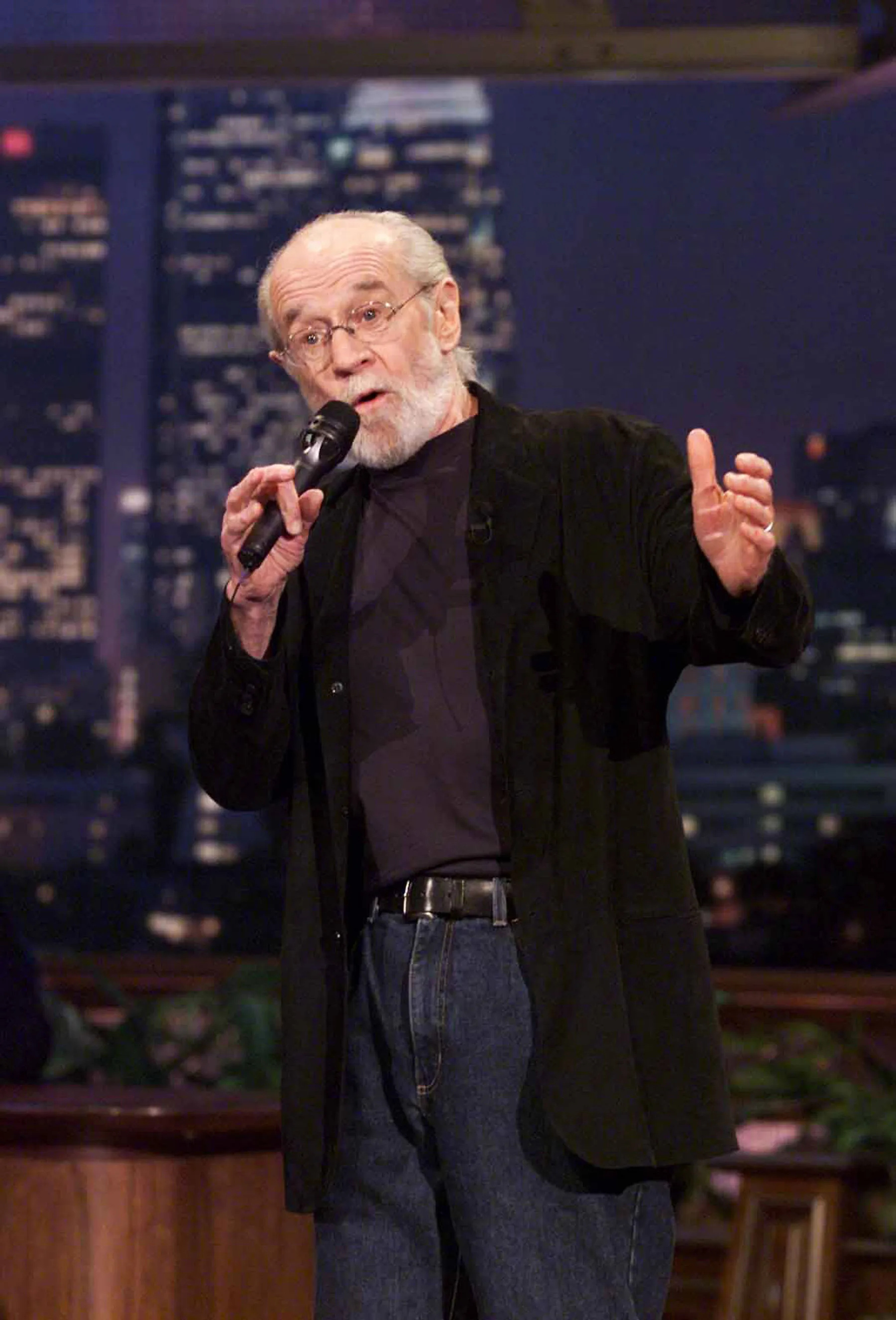 George Carlin, Shocking Prescience, 911, New Yorker, 1800x2660 HD Phone