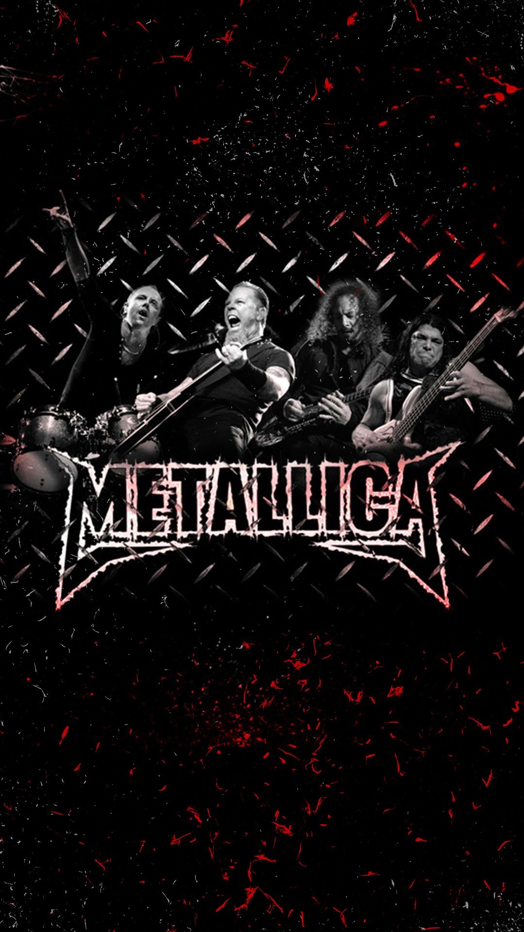 Metallica band, Thrash metal pioneers, Powerful live shows, Headbanging music, 1080x1920 Full HD Phone