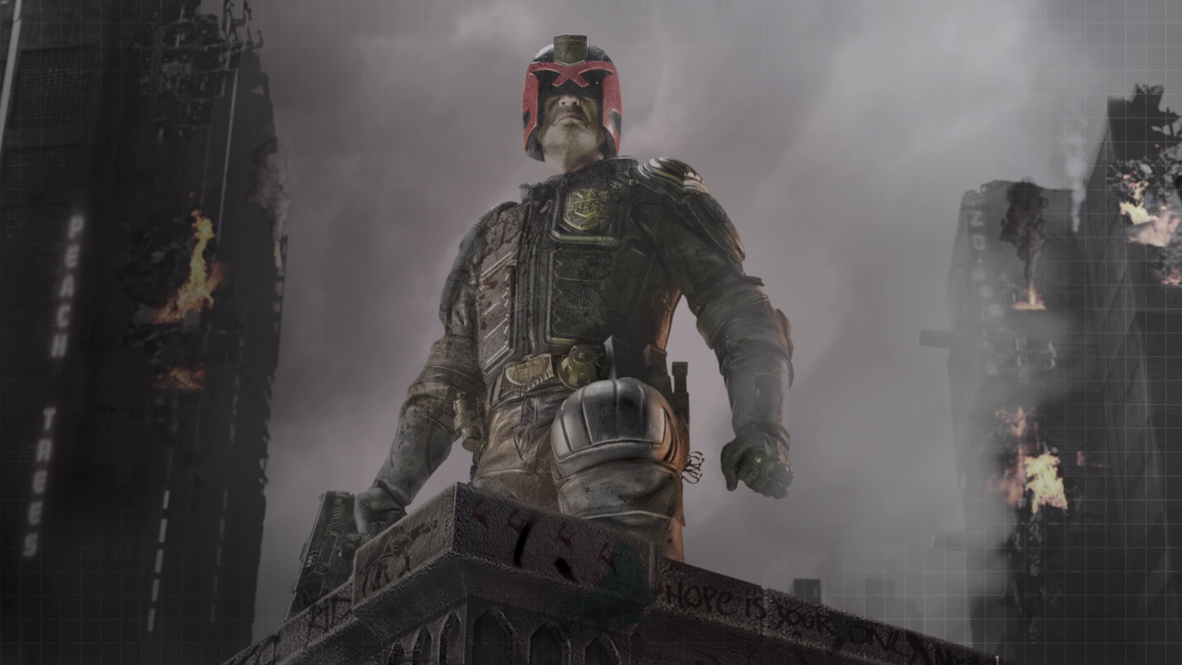 Judge Dredd, End of the world, Italian cinema, Dystopian future, 3840x2160 4K Desktop