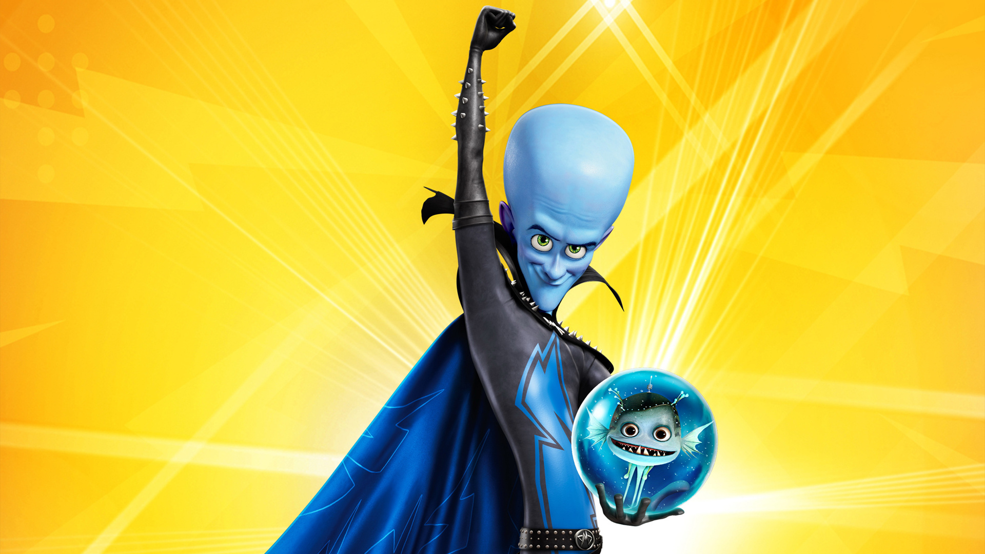 Megamind, Animation, Imaginative illustrations, Memorable moments, 1920x1080 Full HD Desktop