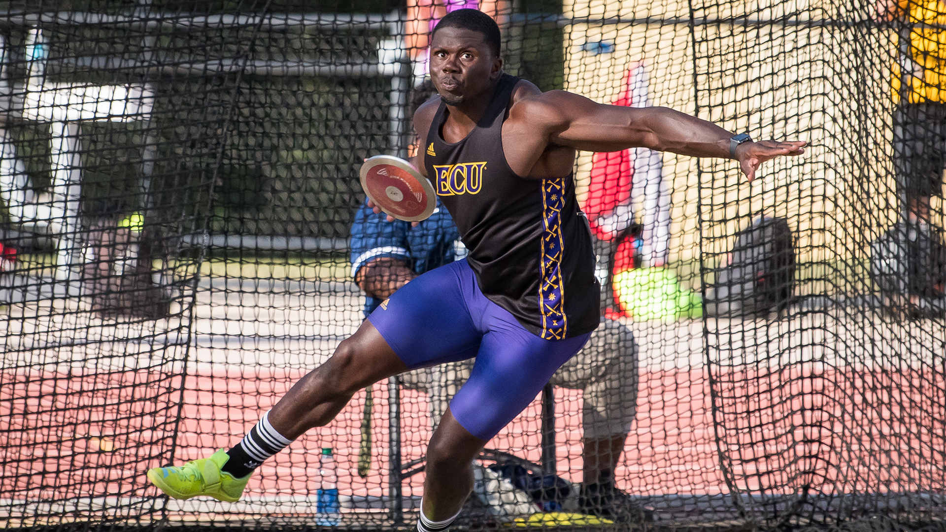 Ryan Davis, AAC discus title, East Carolina University, Track and field success, 1920x1080 Full HD Desktop