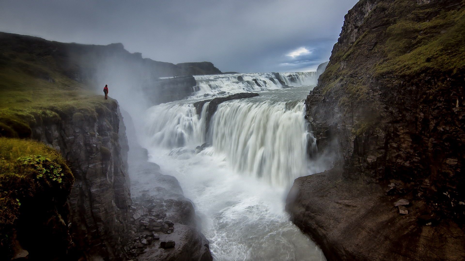 Gullfoss, Wim Denijs, Captivating landscape, Waterfall photography, 1920x1080 Full HD Desktop