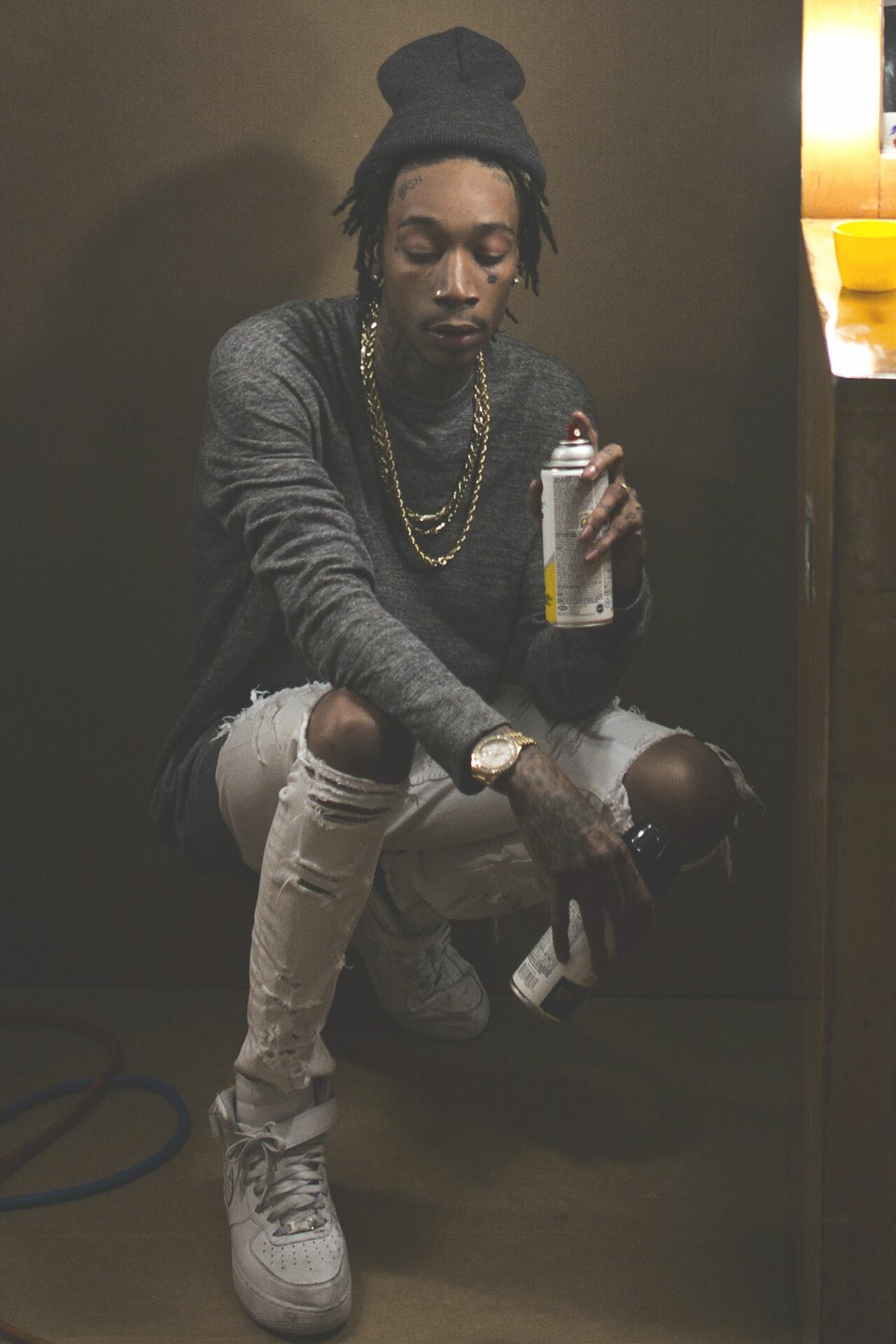 Wiz Khalifa, Camkirk photography, Tgod, Hip hop fashion, 1280x1920 HD Phone