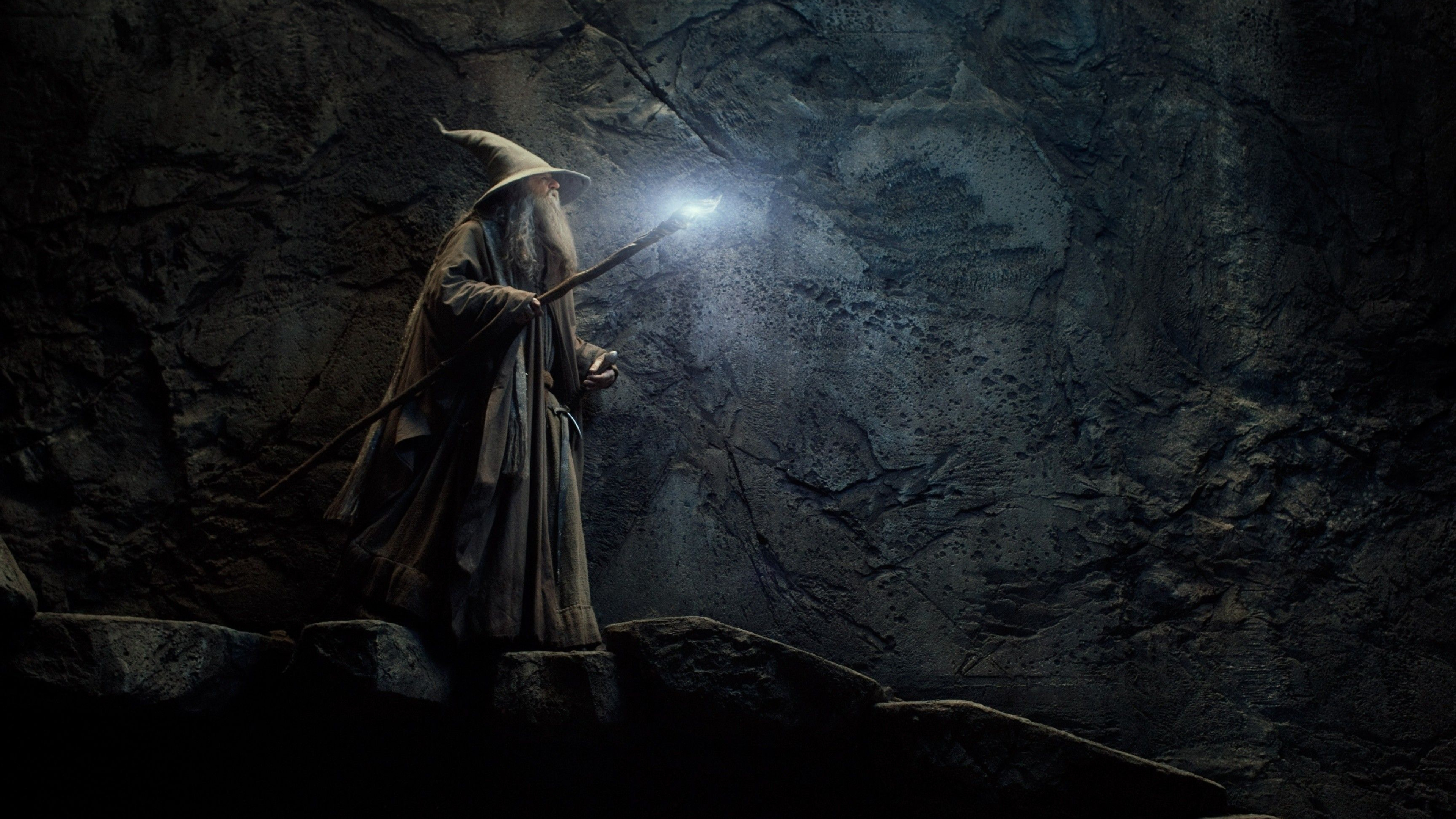 Gandalf the Grey, Gandalf vs. Balrog Wallpaper, 3840x2160 4K Desktop