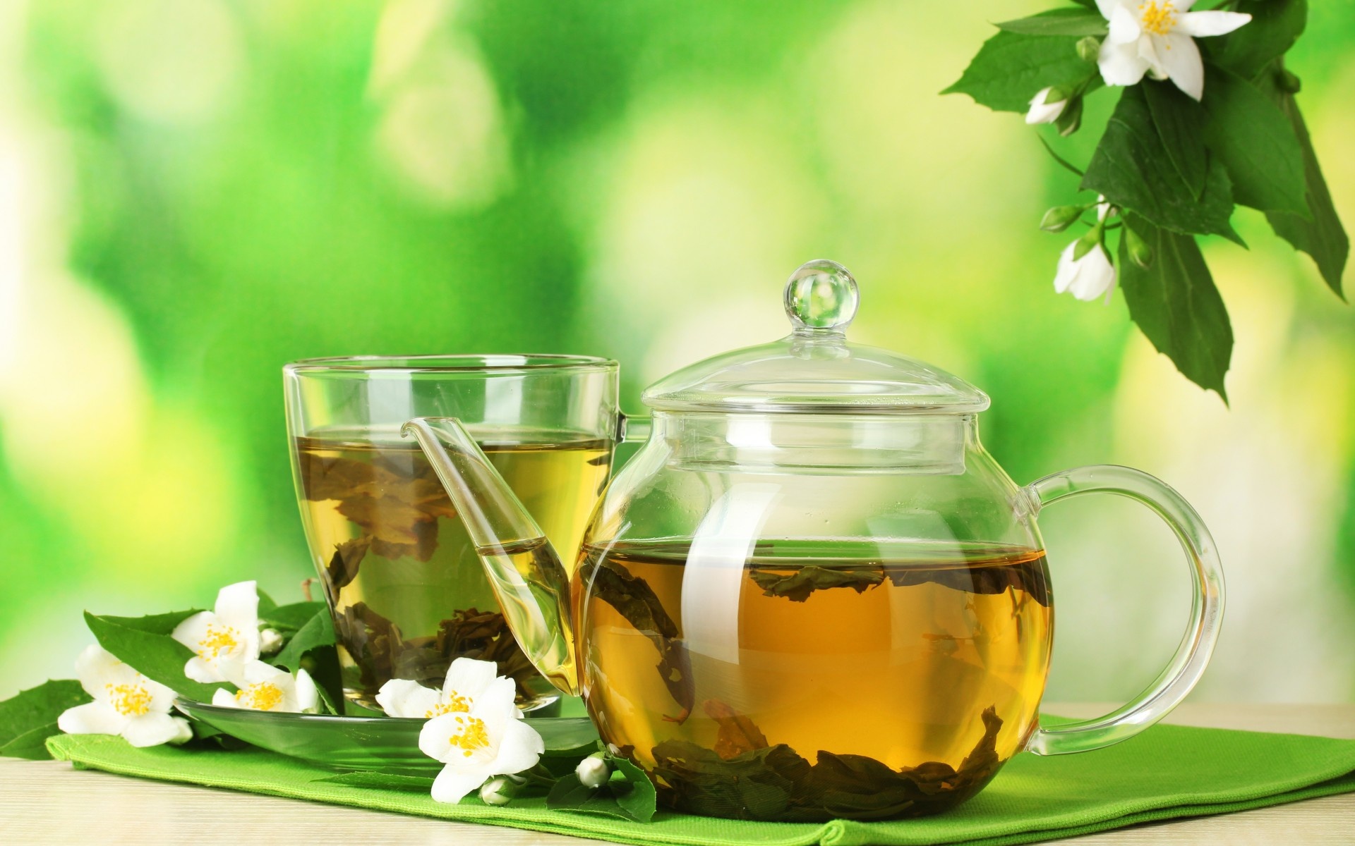 Jasmine tea, Teapots Wallpaper, 1920x1200 HD Desktop