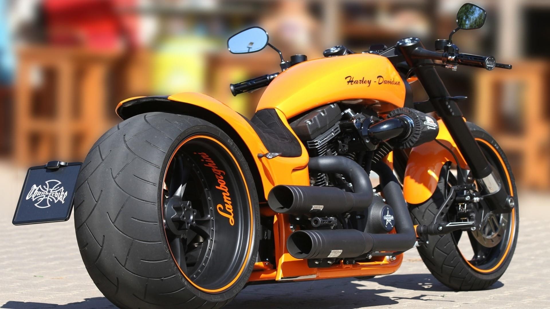 V-Rod Back View, Harley-Davidson Bikes Wallpaper, 1920x1080 Full HD Desktop