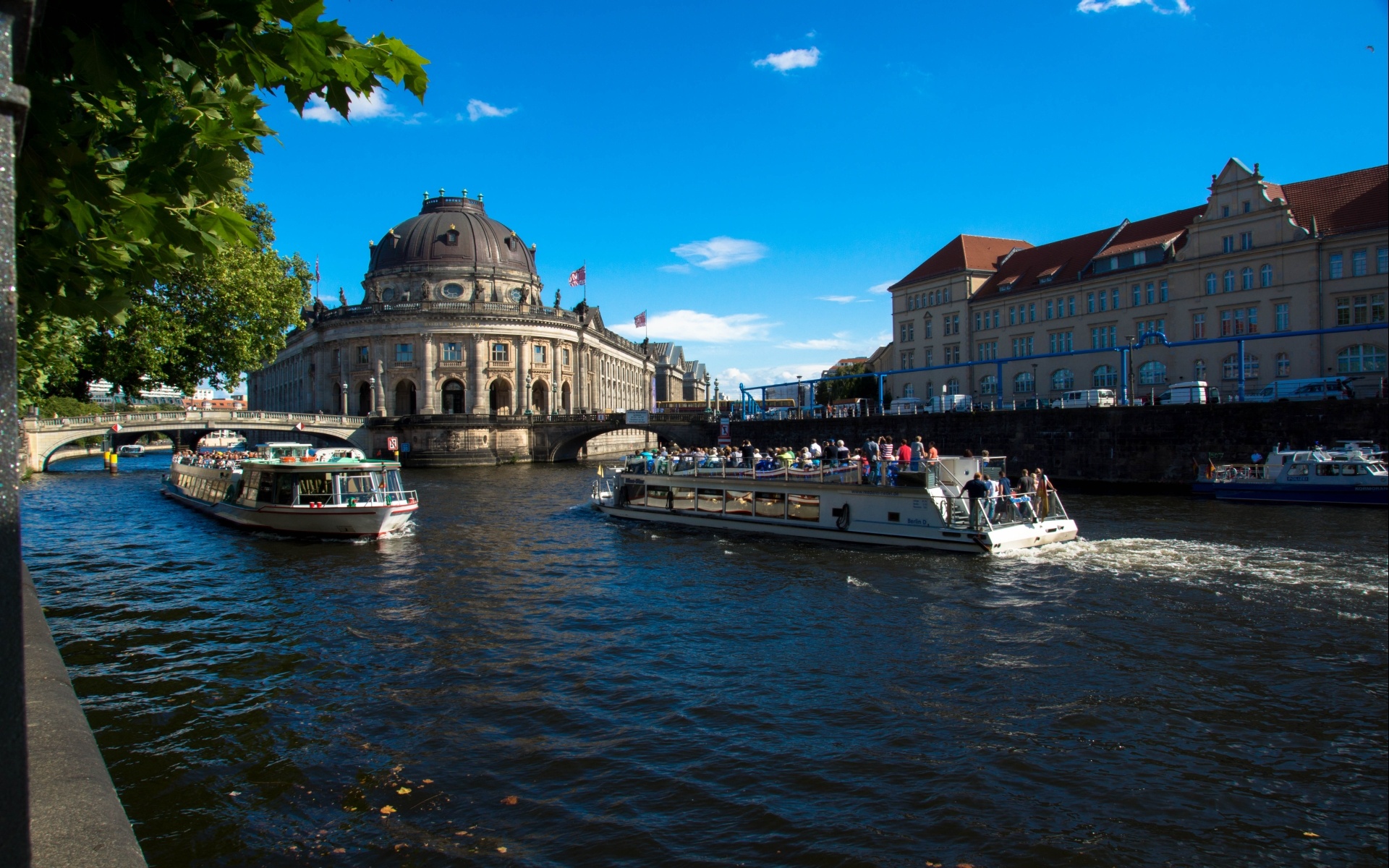 Bode Museum, HD wallpaper, German landmarks, German cities, 1920x1200 HD Desktop