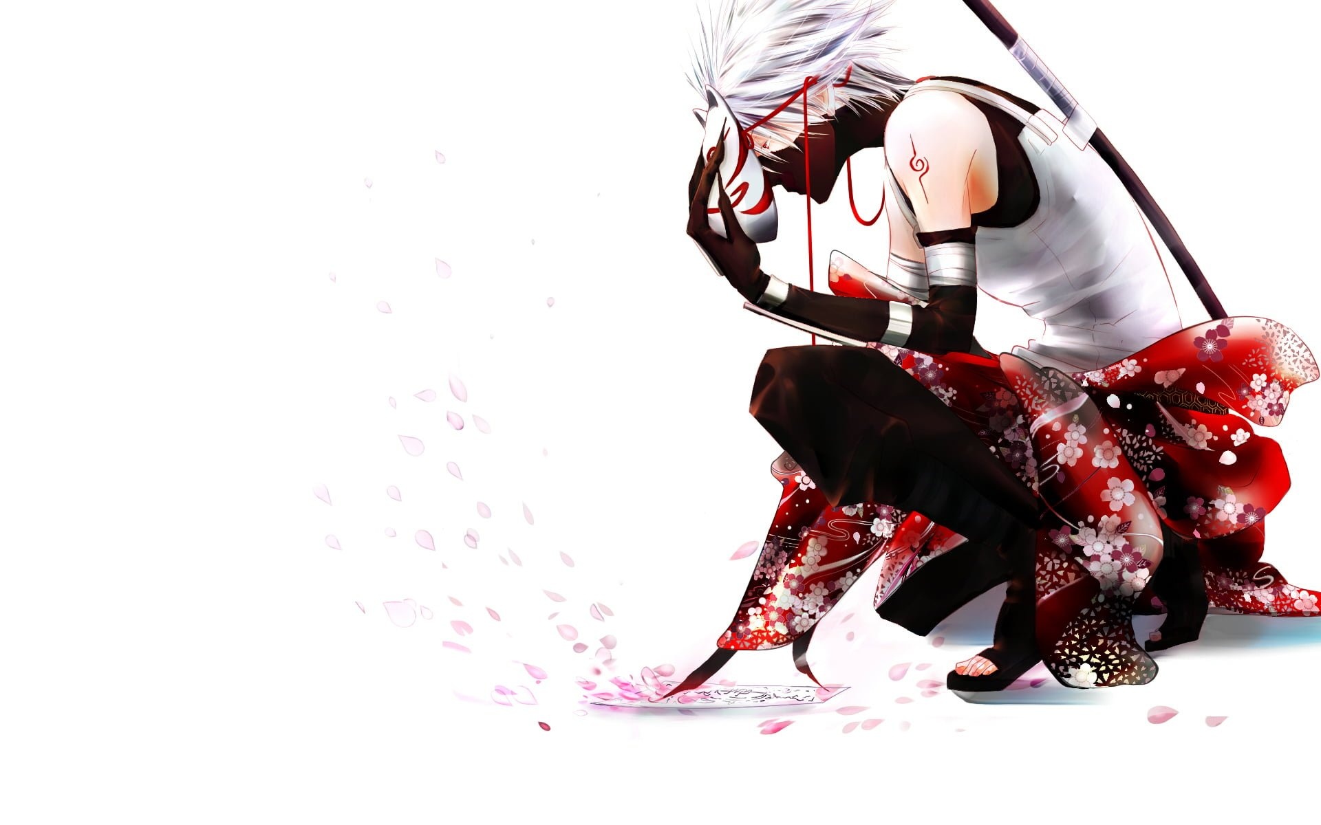 Hatake Kakashi, Naruto wallpapers, High resolution, Anime art, 1920x1200 HD Desktop