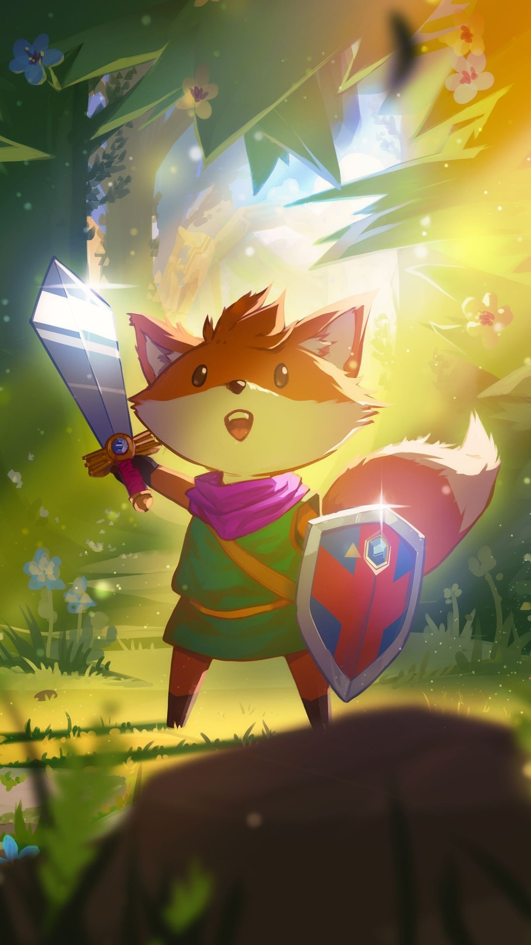Tunic Game, High-definition wallpapers, Sony Xperia devices, Beautiful imagery, 2160x3840 4K Phone