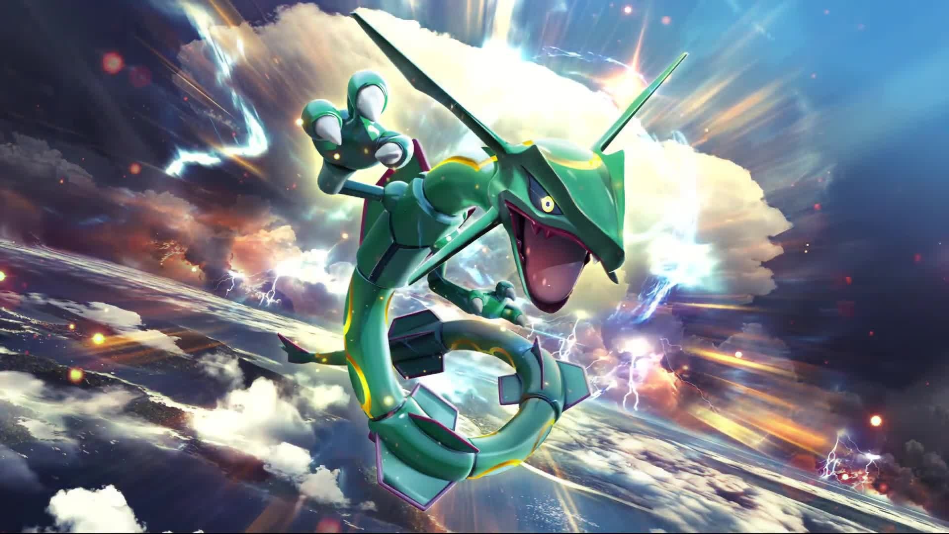 Rayquaza, Pokemon Wallpaper, 1920x1080 Full HD Desktop