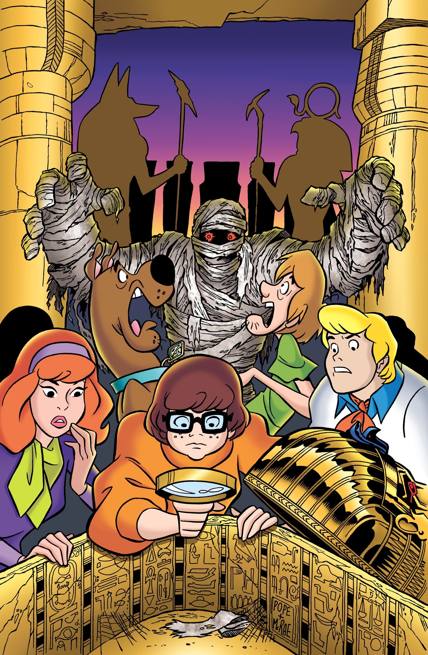 Mystery Inc., Scooby-Doo, Velma Dinkley, Mummy, Egyptian sarcophagus, HD Phone wallpaper