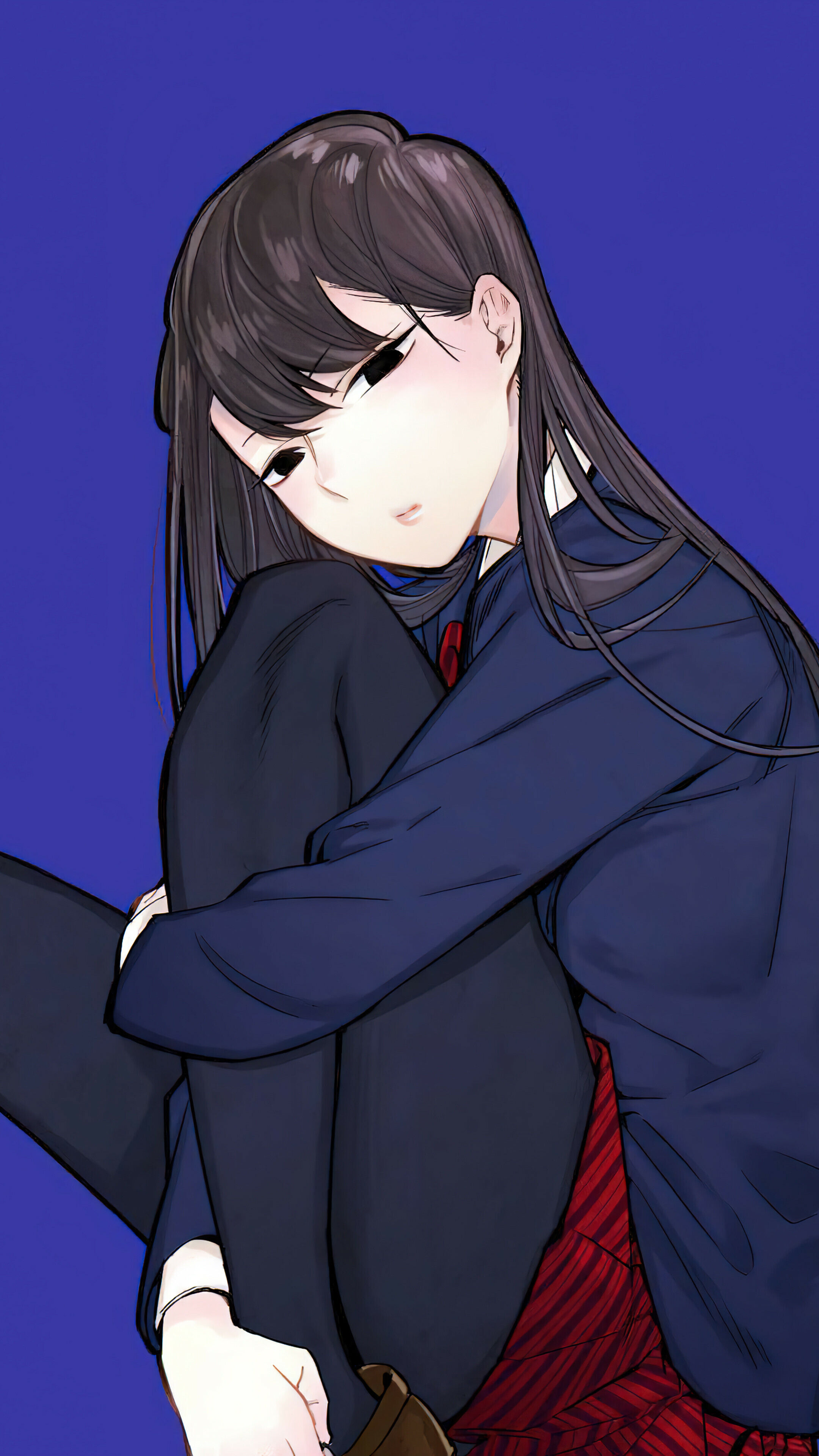 Komi san artwork, Phone wallpaper, Anime series, Cute and relatable, 2160x3840 4K Phone