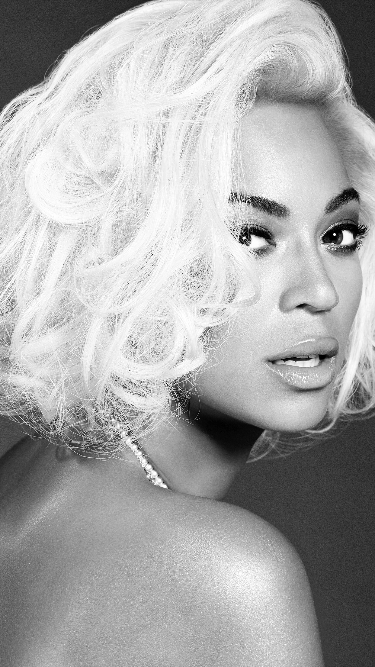 Beyonce, iPhone 11 wallpaper, Music artist, BW singer, 1250x2210 HD Phone