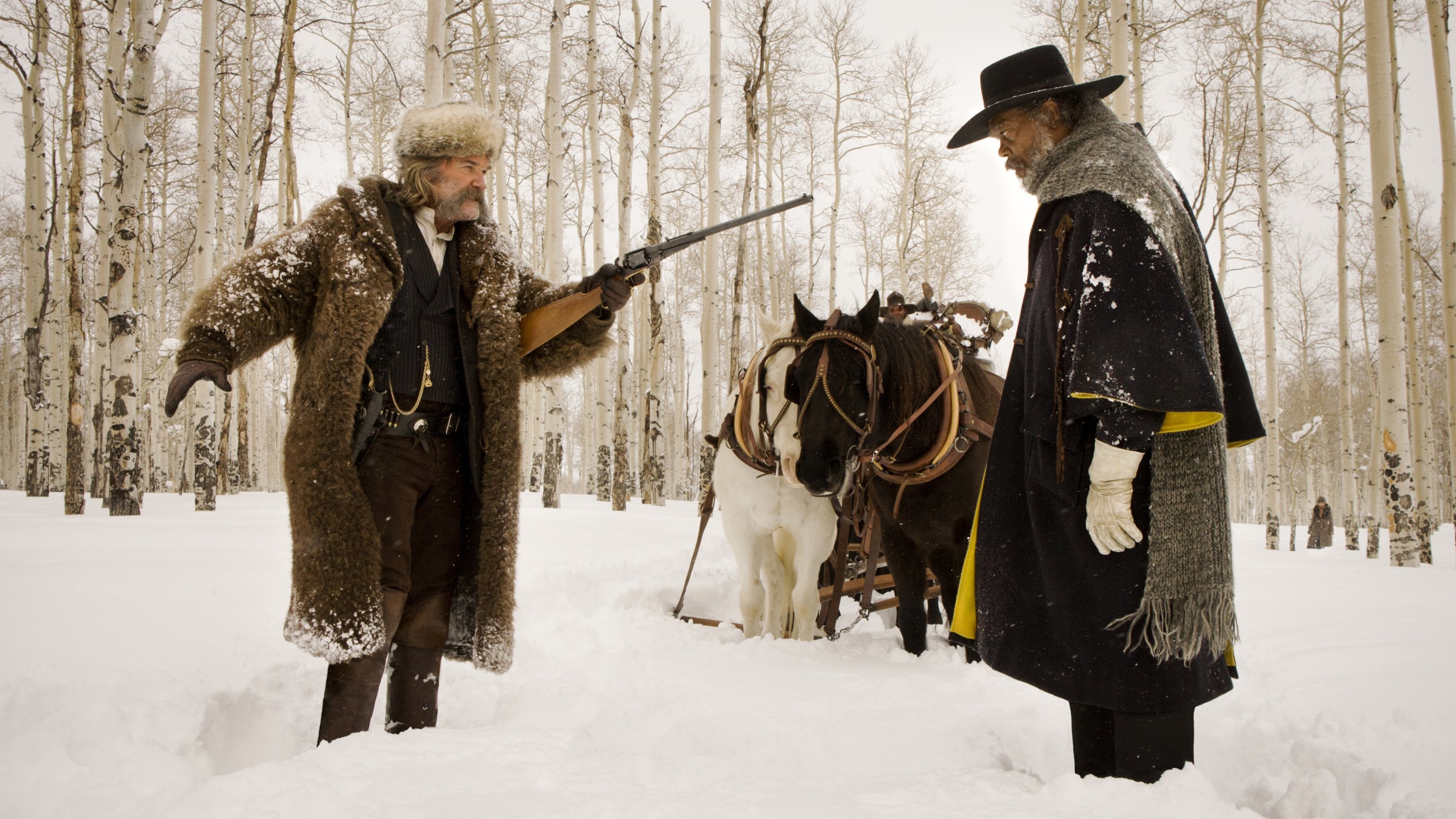 Kurt Russell, Hateful Eight HD wallpaper, 3000x1690 HD Desktop