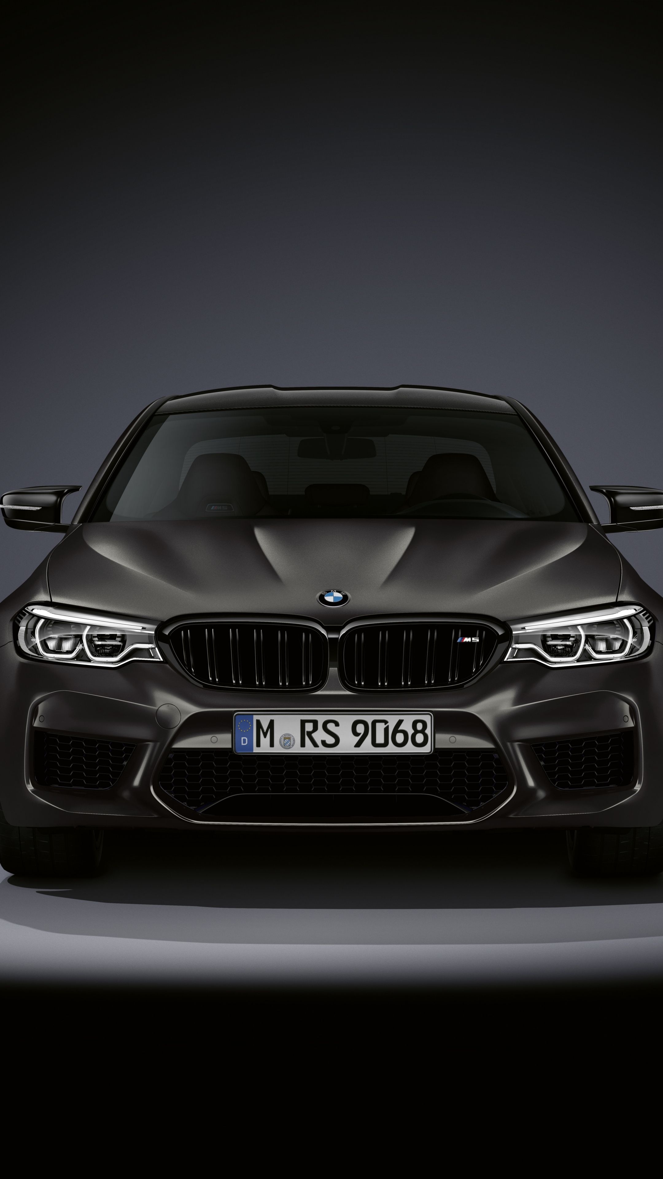 F90 M5 Front View, M5 Wallpaper, 2160x3840 4K Phone