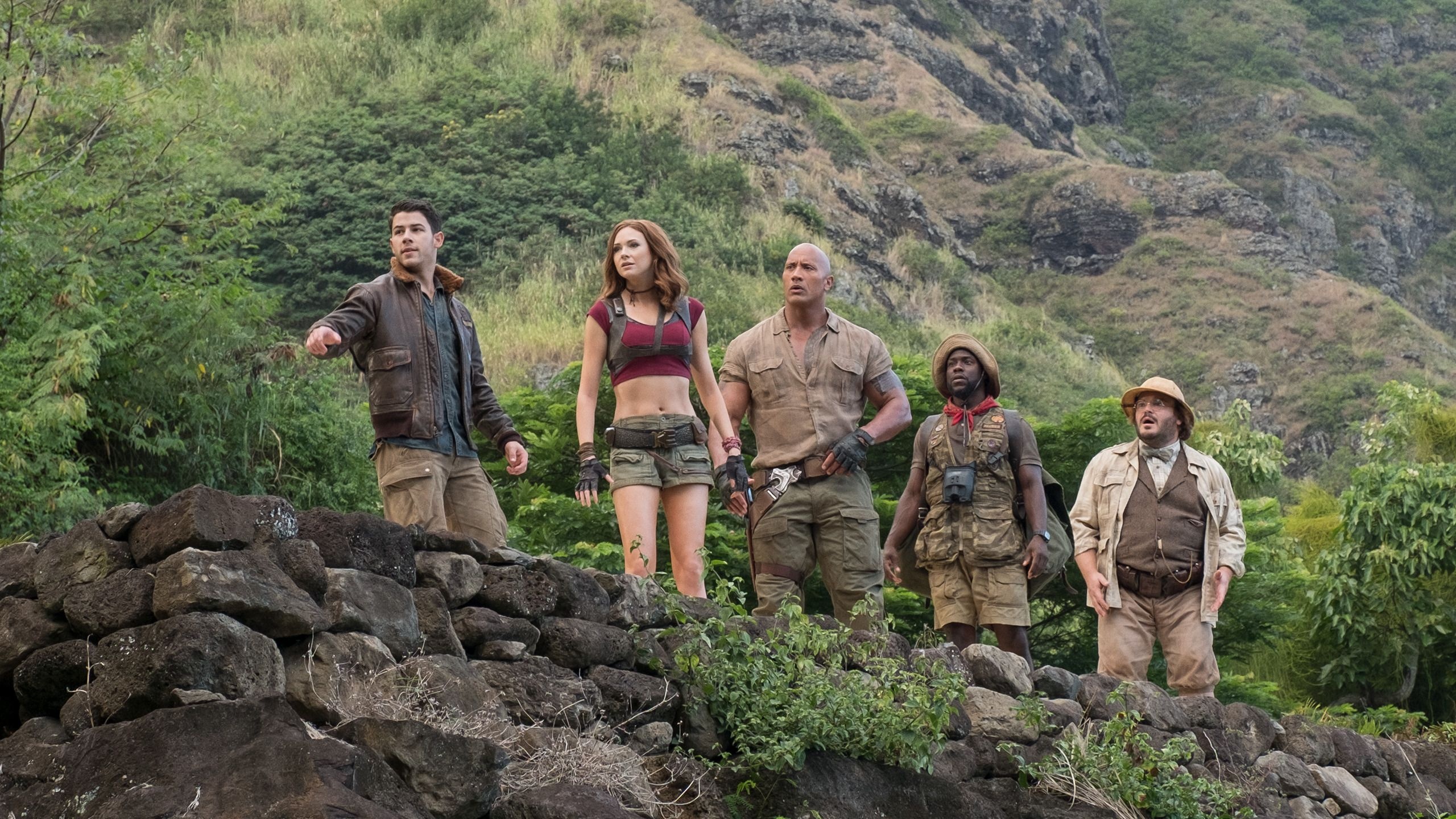 Jumanji: Welcome to the Jungle movie, Jumanji welcome backgrounds, Movies anywhere, 2560x1440 HD Desktop