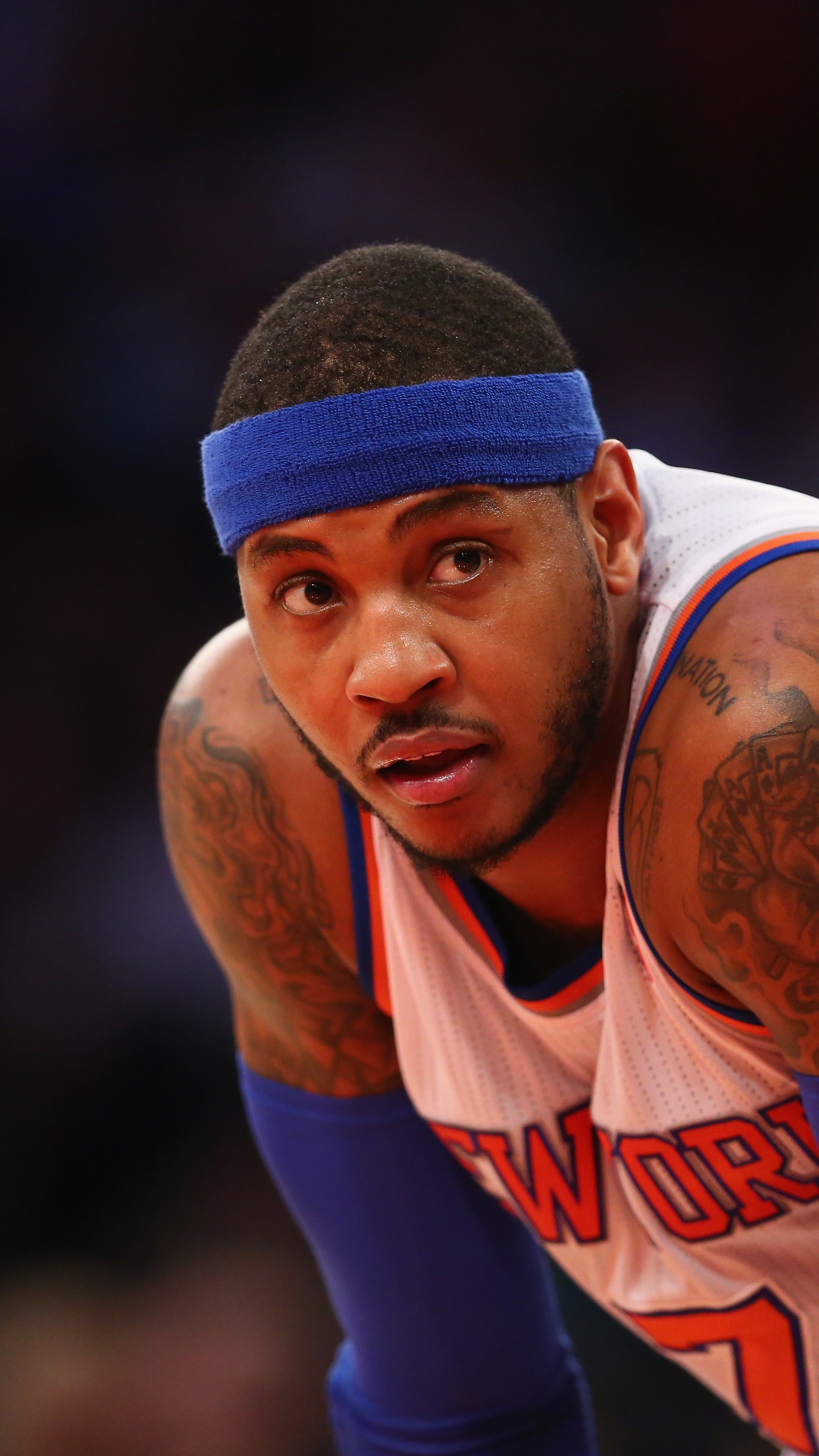 Carmelo Anthony, New York Knicks Wallpaper, 2160x3840 4K Phone