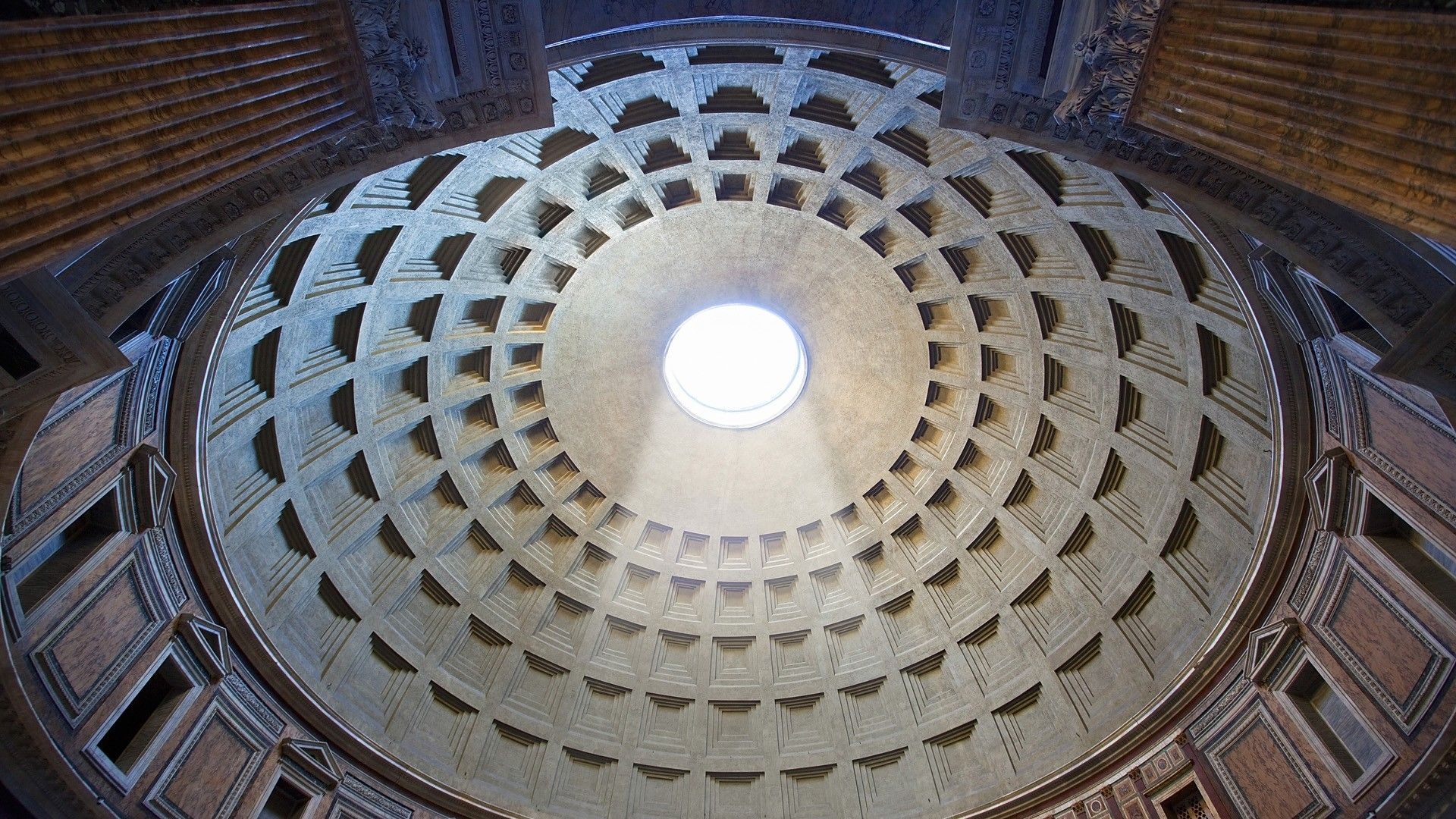 Pantheon mystique, Eternal city beauty, Iconic monument, Timeless charm, 1920x1080 Full HD Desktop