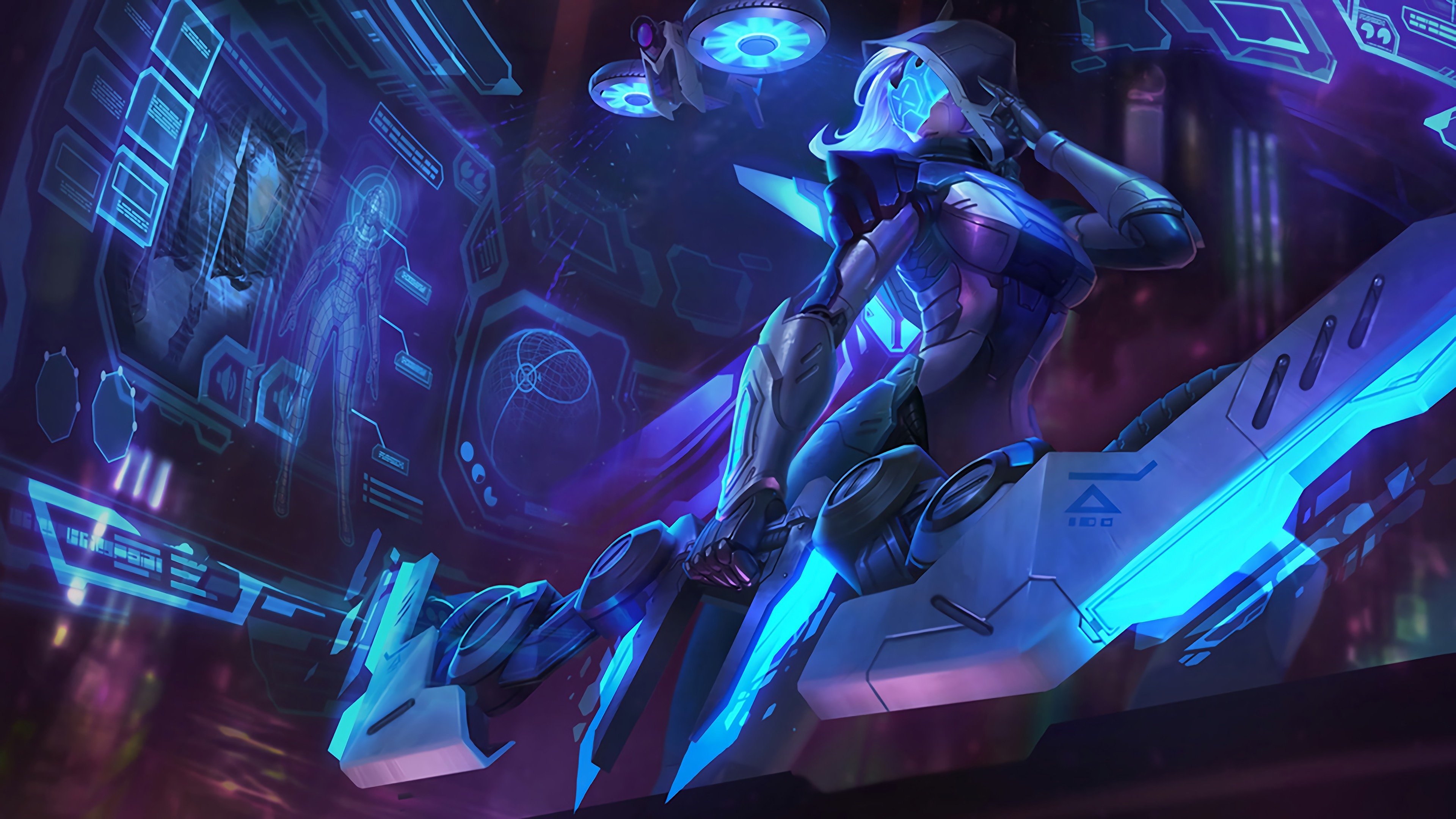 Ashe, League of Legends, Vast collection, Stunning images, 3840x2160 4K Desktop