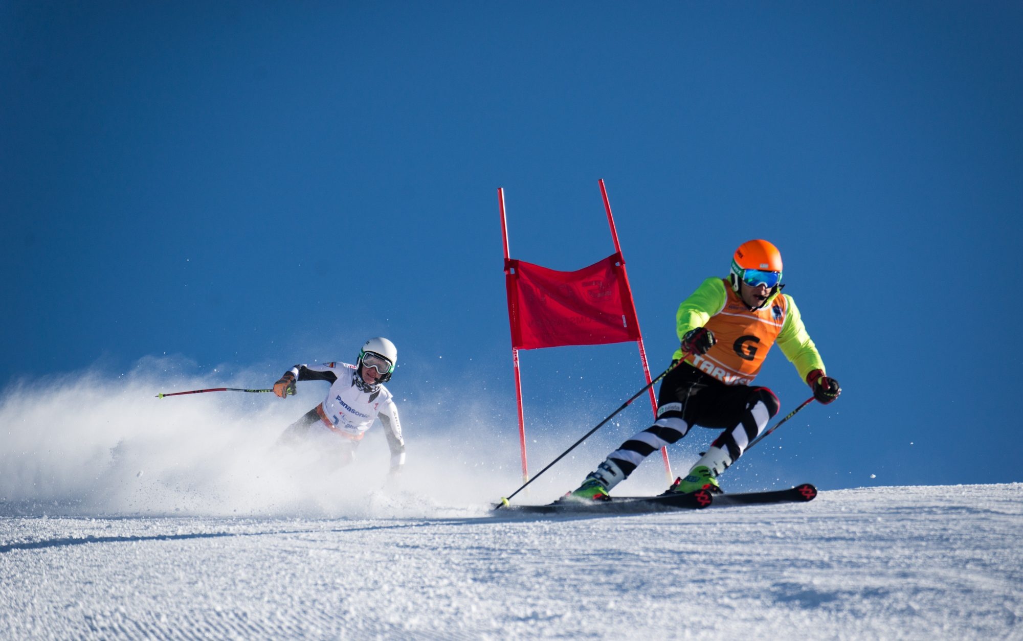 Lucien Gerkau's skiing biography, Blind skiing achievements, Inspiring life story, Lebenslauf, 2000x1260 HD Desktop