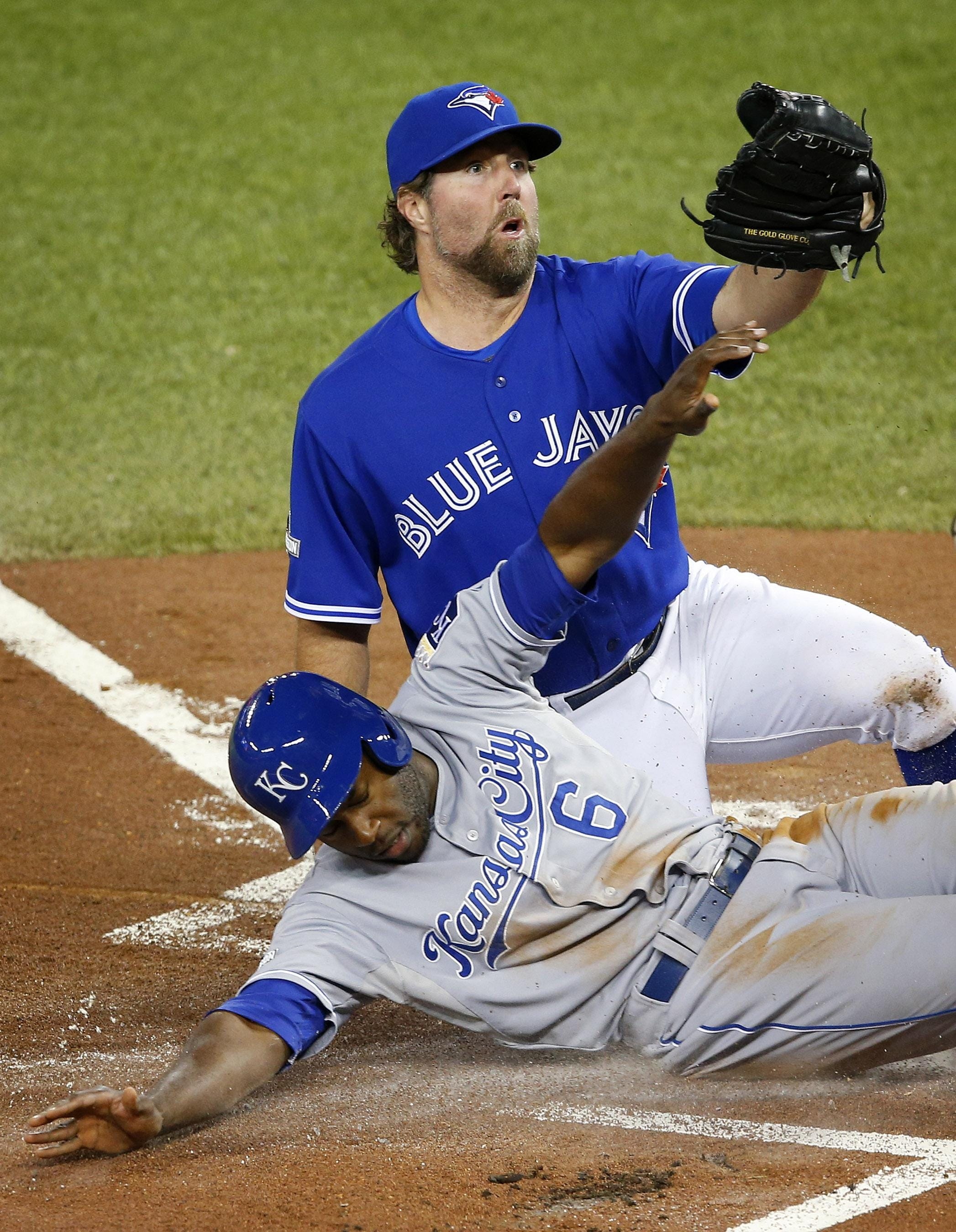 R.A. Dickey and Alex Rios, Toronto Blue Jays Wallpaper, 2100x2700 HD Phone