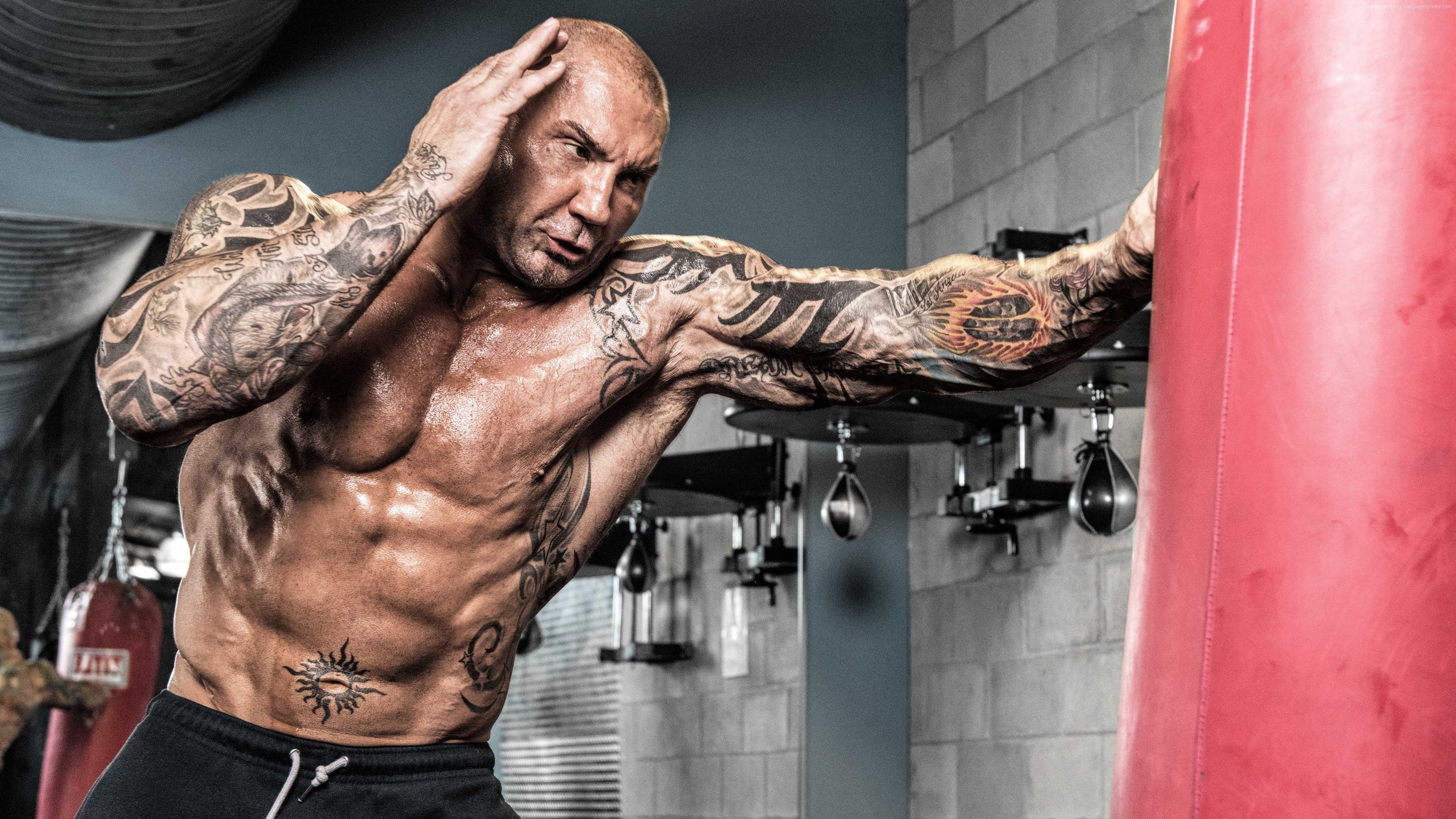 Dave Bautista, Top free wallpapers, Celebrity background, Quality download, 3840x2160 4K Desktop