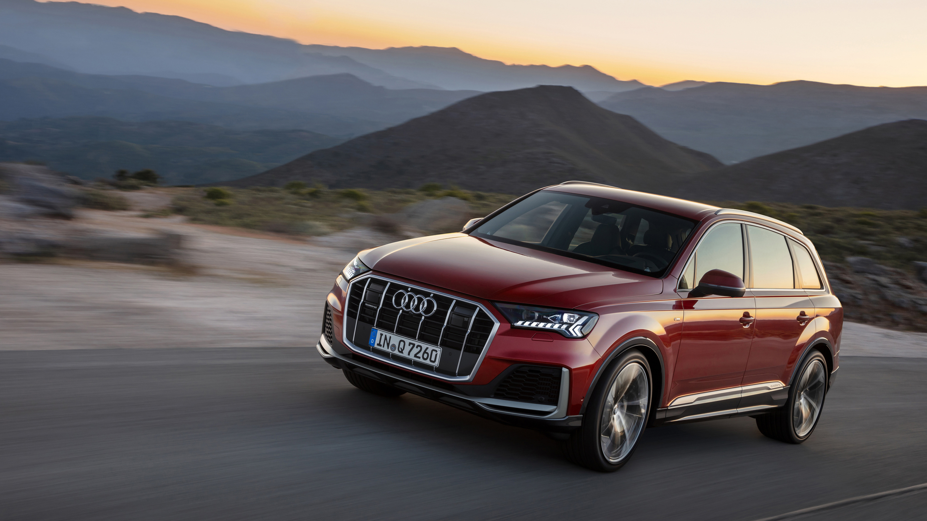 55 TFSI Quattro, Audi Q7 Wallpaper, 3840x2160 4K Desktop