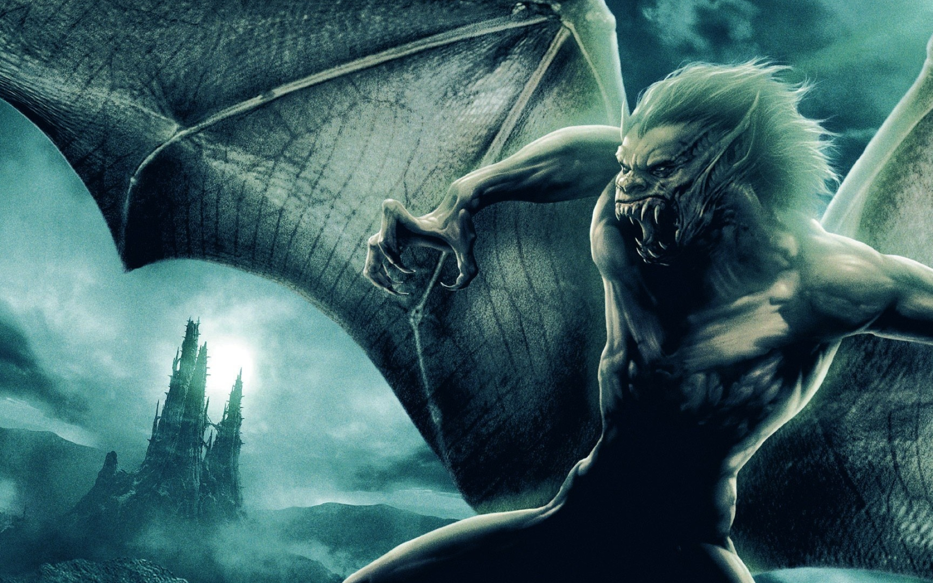 Gothic horror, Monster hunting, Nightmarish creatures, Supernatural powers, 1920x1200 HD Desktop