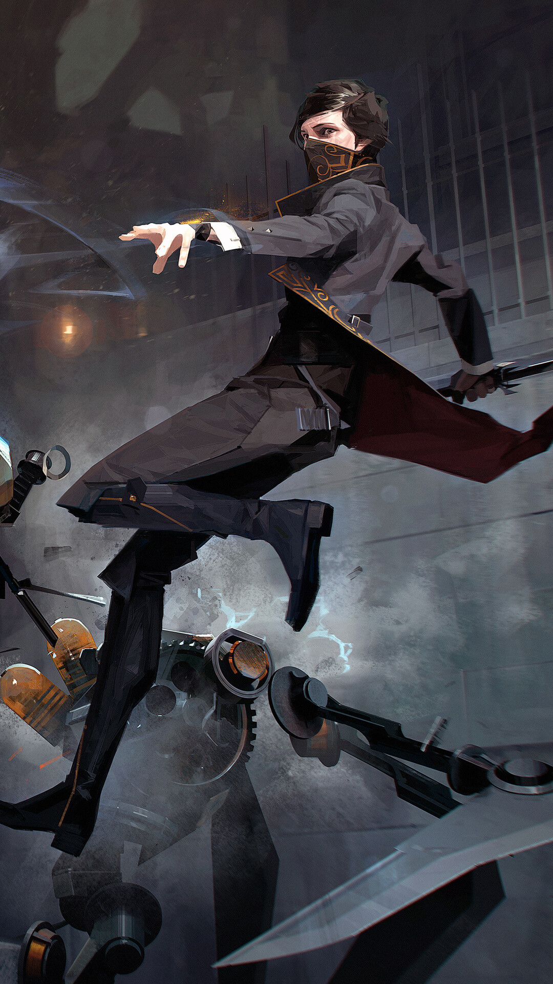 Emily in Dishonored 2, Striking wallpapers, HD quality, Mobile-friendly, 1080x1920 Full HD Phone
