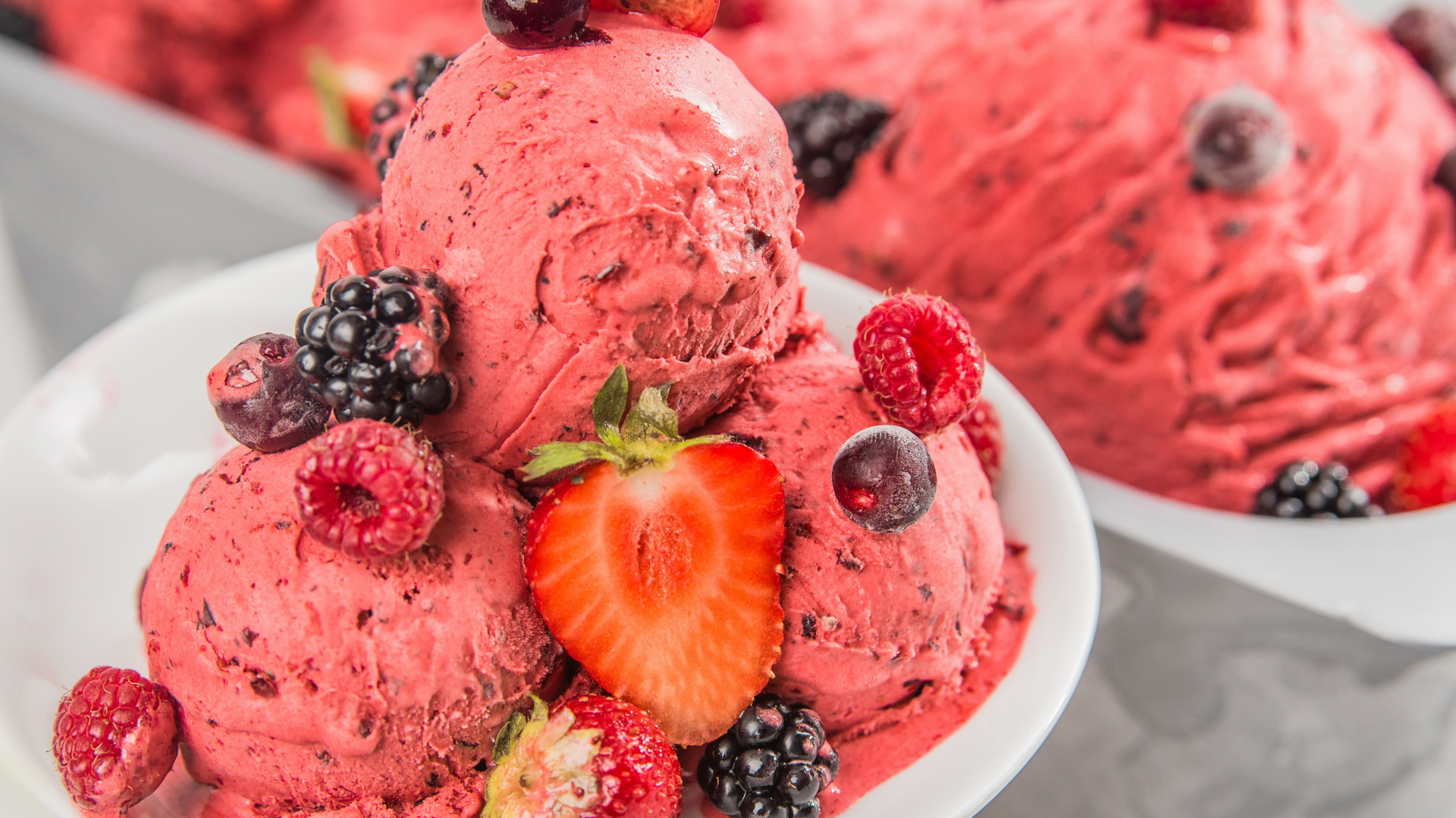Sorbet wallpaper, Frozen delight, Tempting dessert, Sweet and tangy, 1920x1080 Full HD Desktop