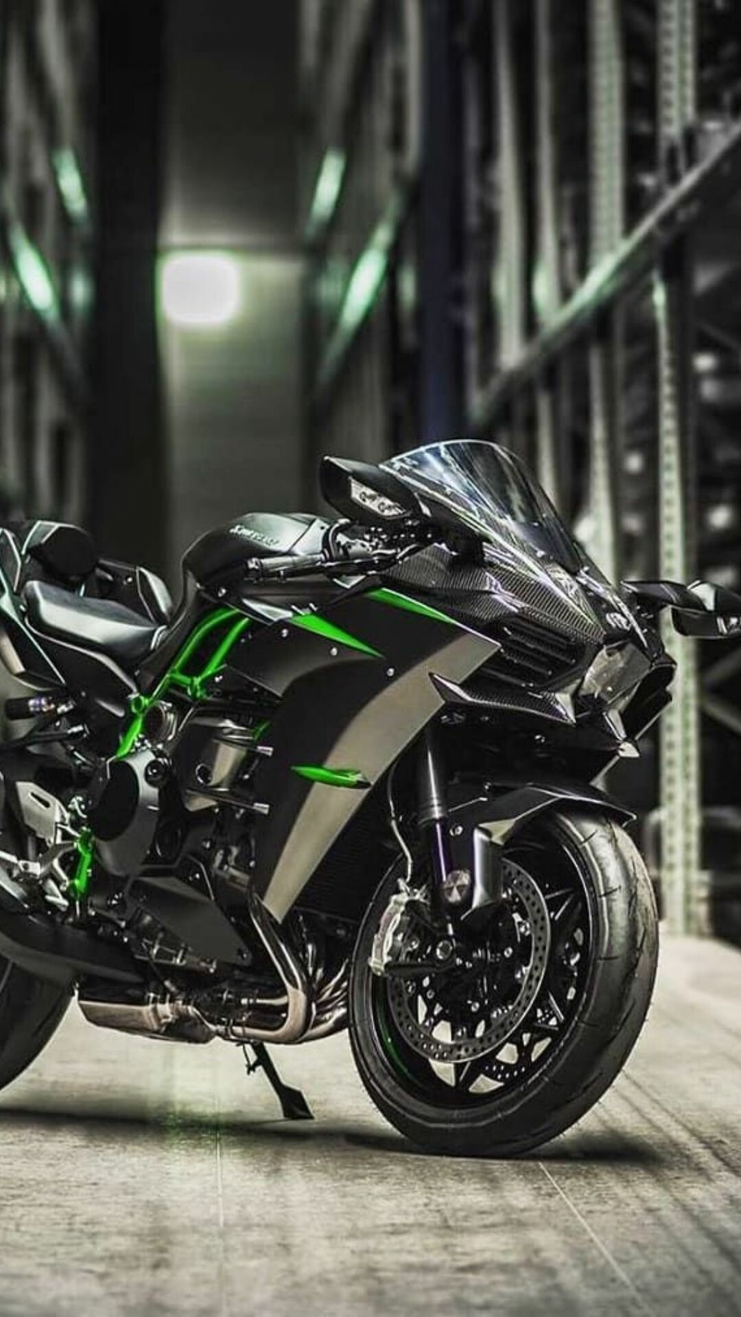 Kawasaki Ninja H2R, High quality wallpapers, 1080x1920 Full HD Phone