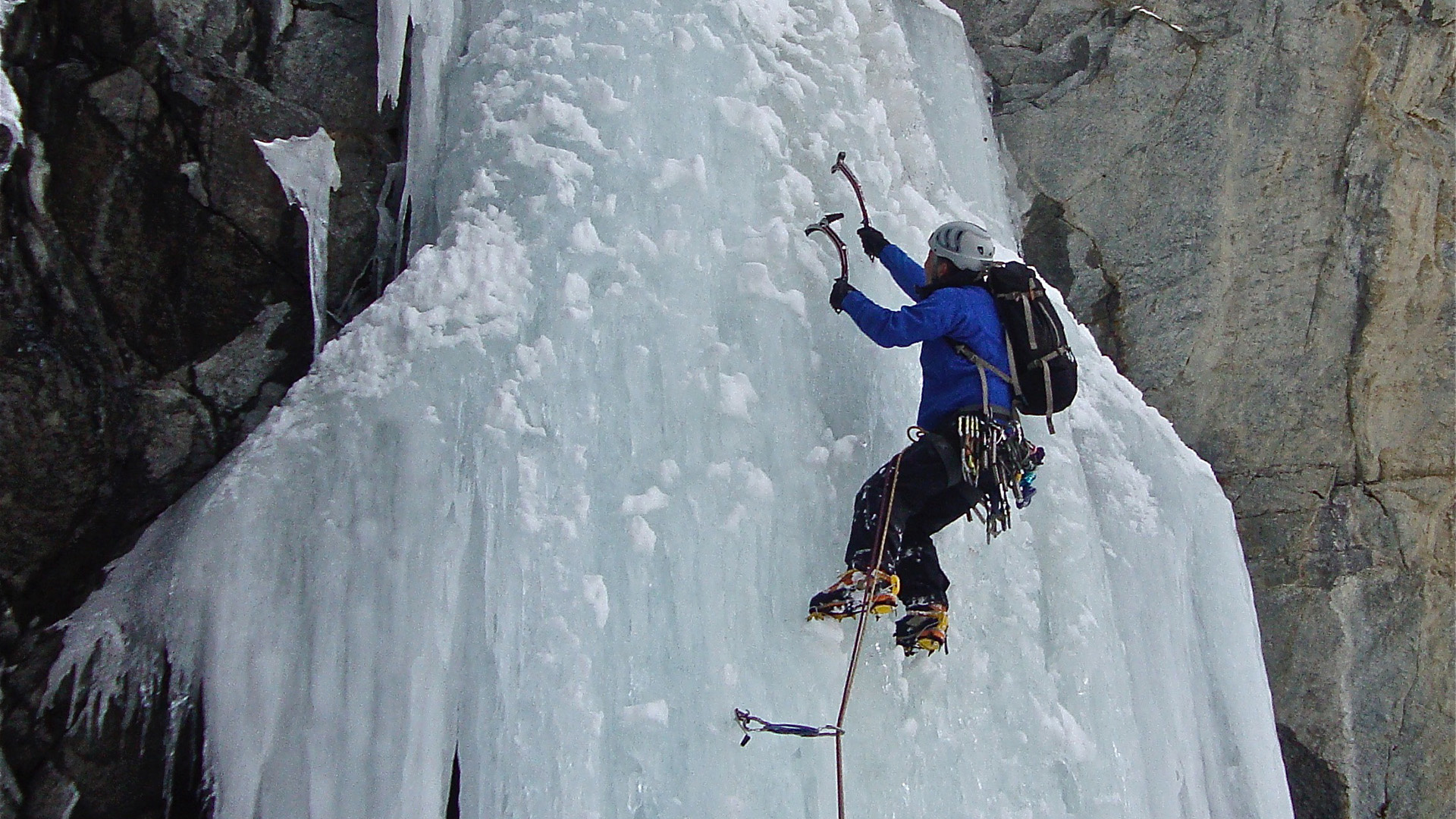 Ice climbing adventures, Outdoor explorations, Thrilling challenges, Mountain experiences, 1920x1080 Full HD Desktop