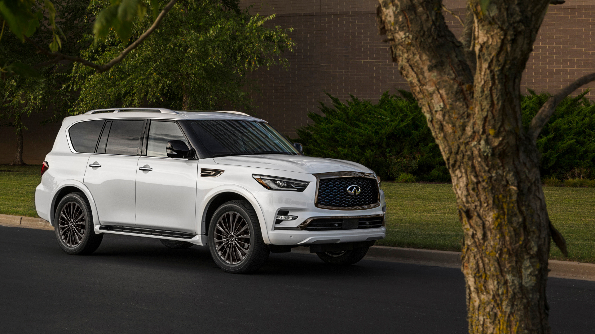 2021 Model, Infiniti QX80 Wallpaper, 1920x1080 Full HD Desktop