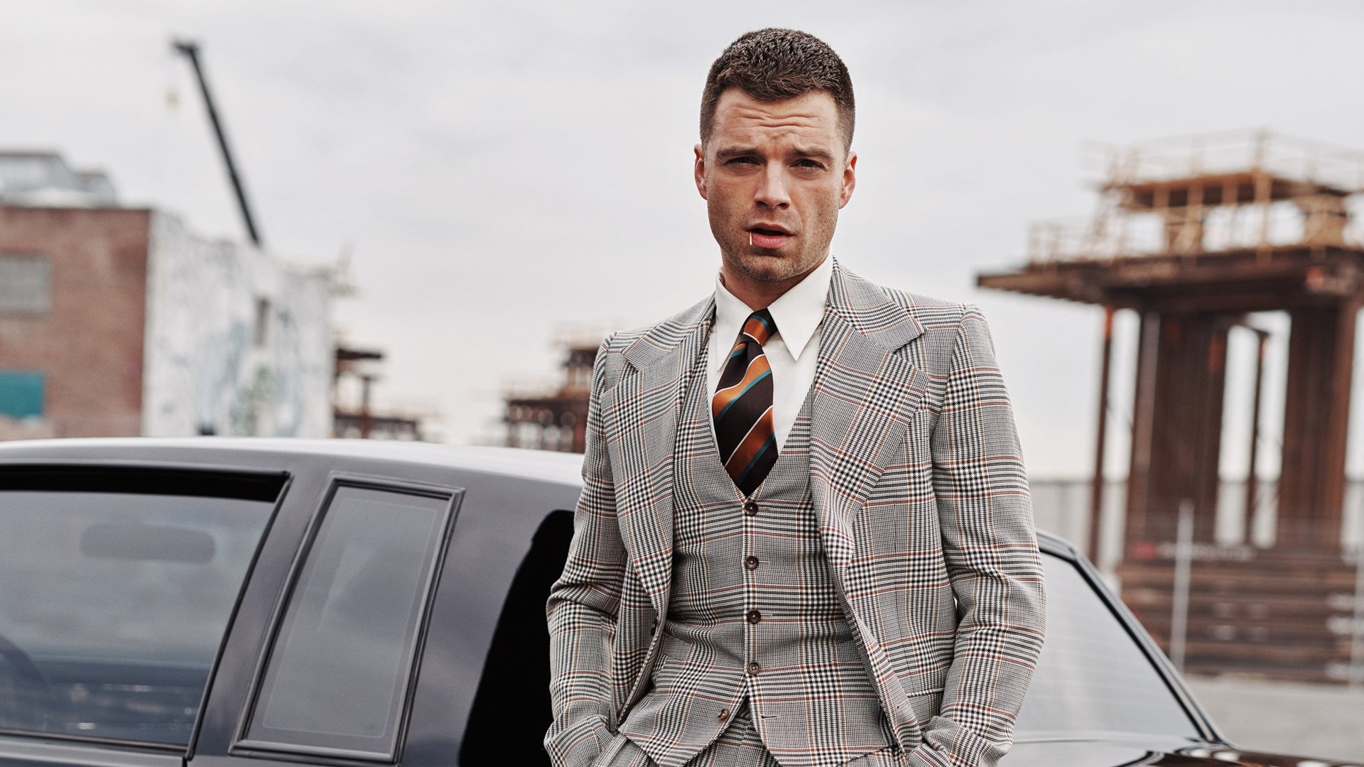 Sebastian Stan, Movie star charm, Stunning wallpapers, Captivating visuals, 1920x1080 Full HD Desktop