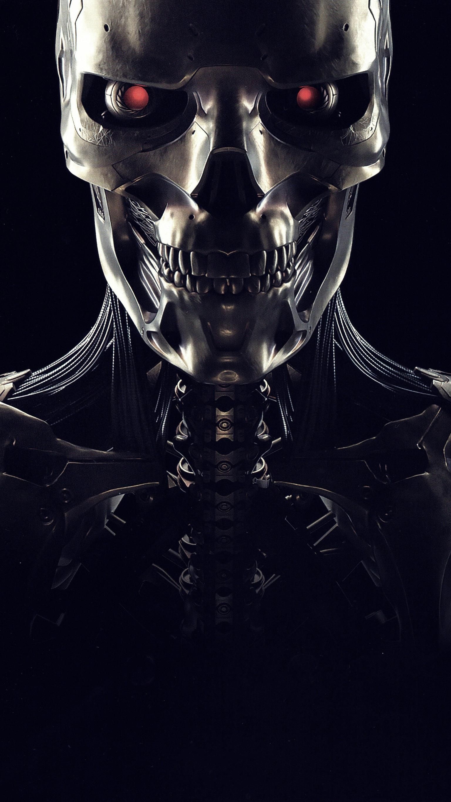 Terminator: Dark Fate, Phone wallpaper, Intense action shots, Iconic Terminator series, 1540x2740 HD Phone