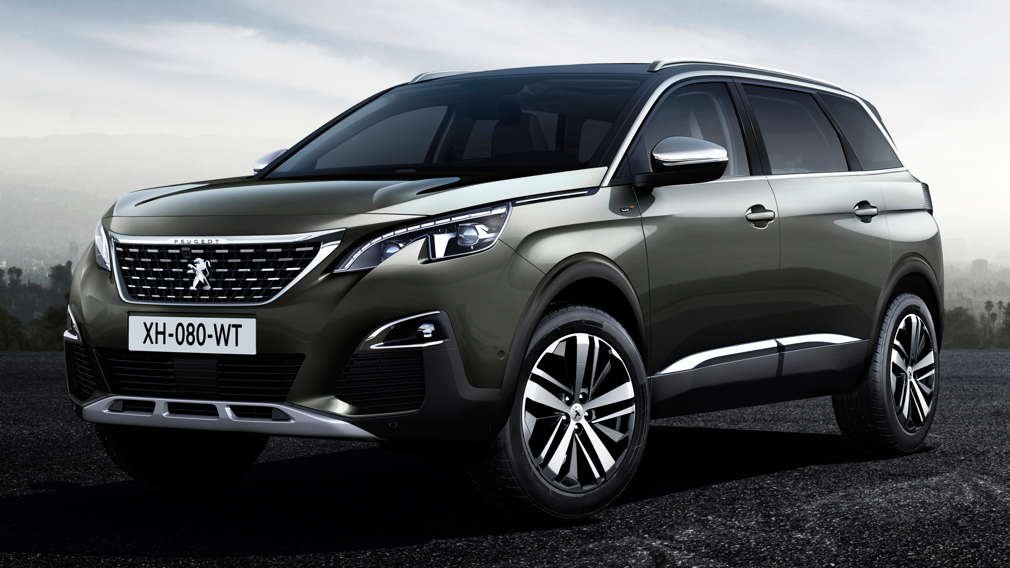 Peugeot 5008, Family SUV, Stylish design, Versatile performance, 3840x2160 4K Desktop