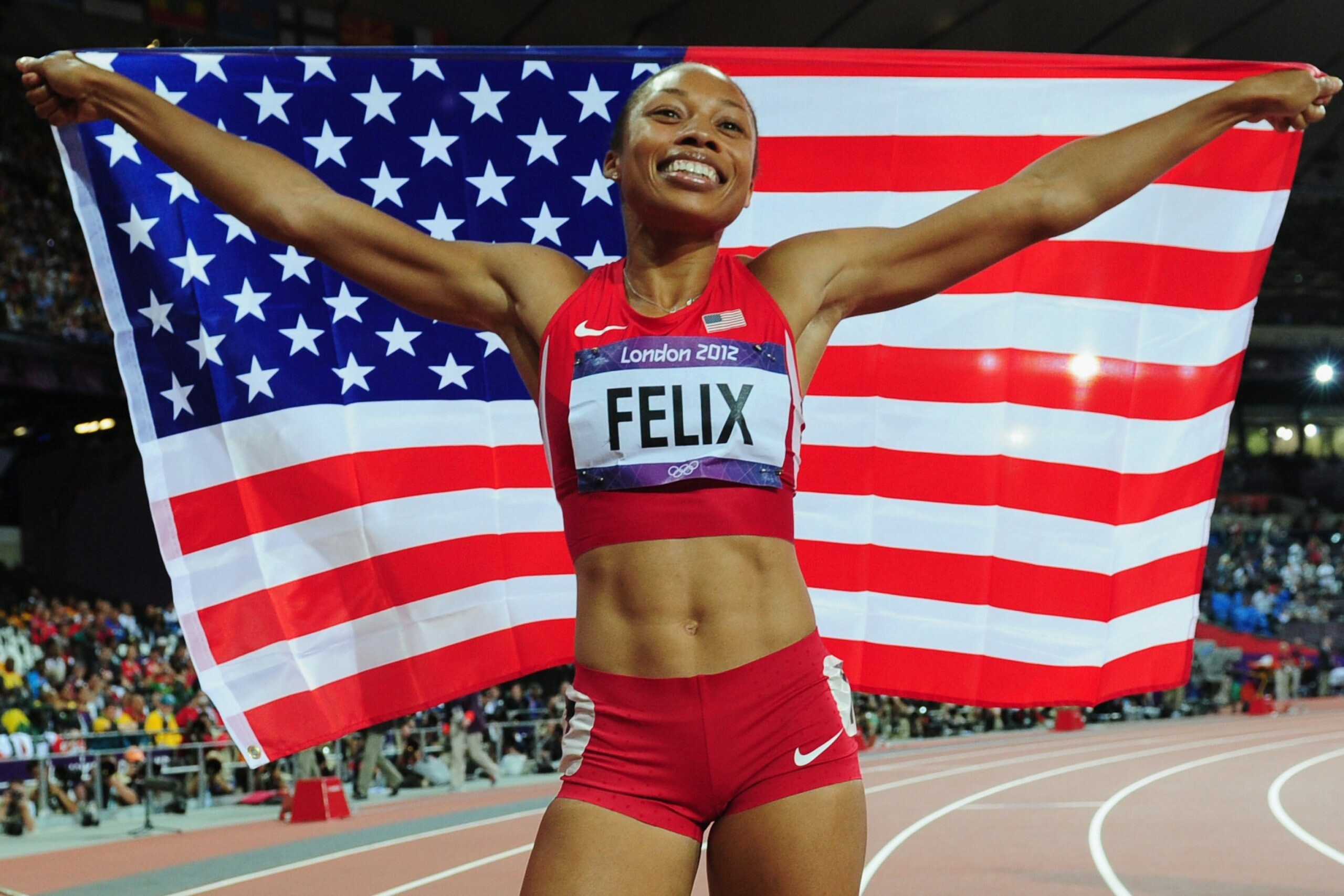 Olympics Games 2012, Allyson Felix Wallpaper, 2560x1710 HD Desktop